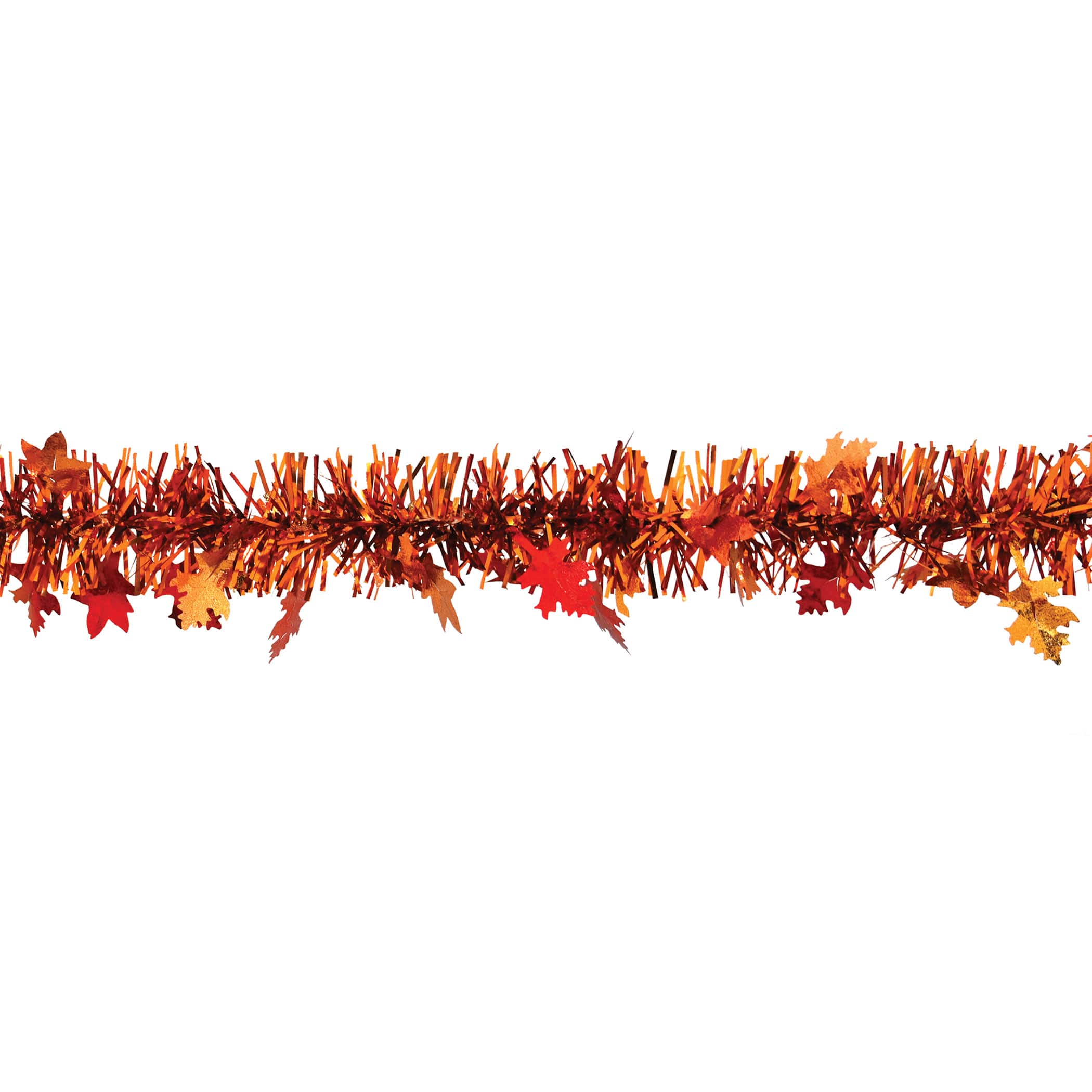 Beistle 12ft. Metallic Autumn Leaf Garlands, 2ct.
