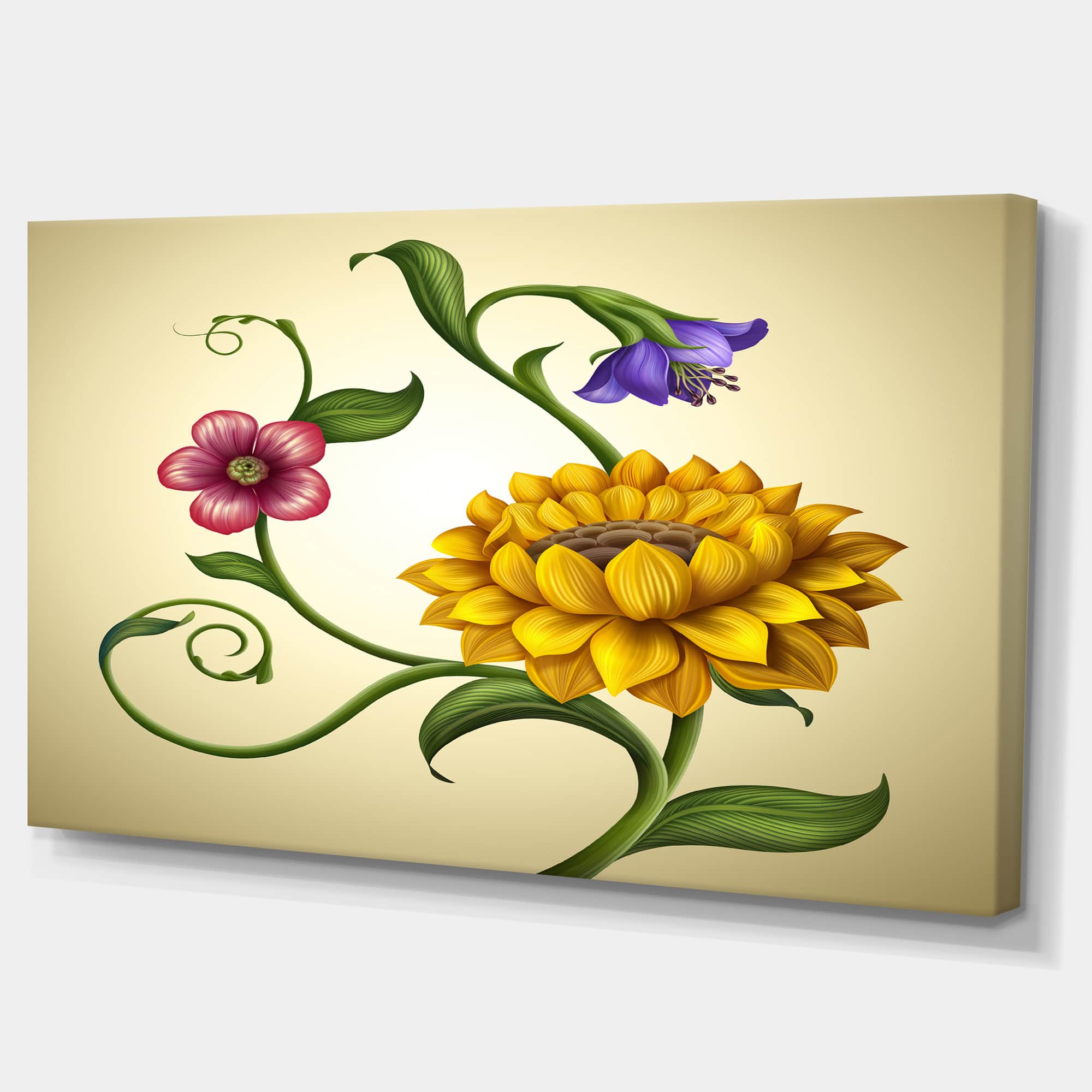Designart - Flowers and Leaves