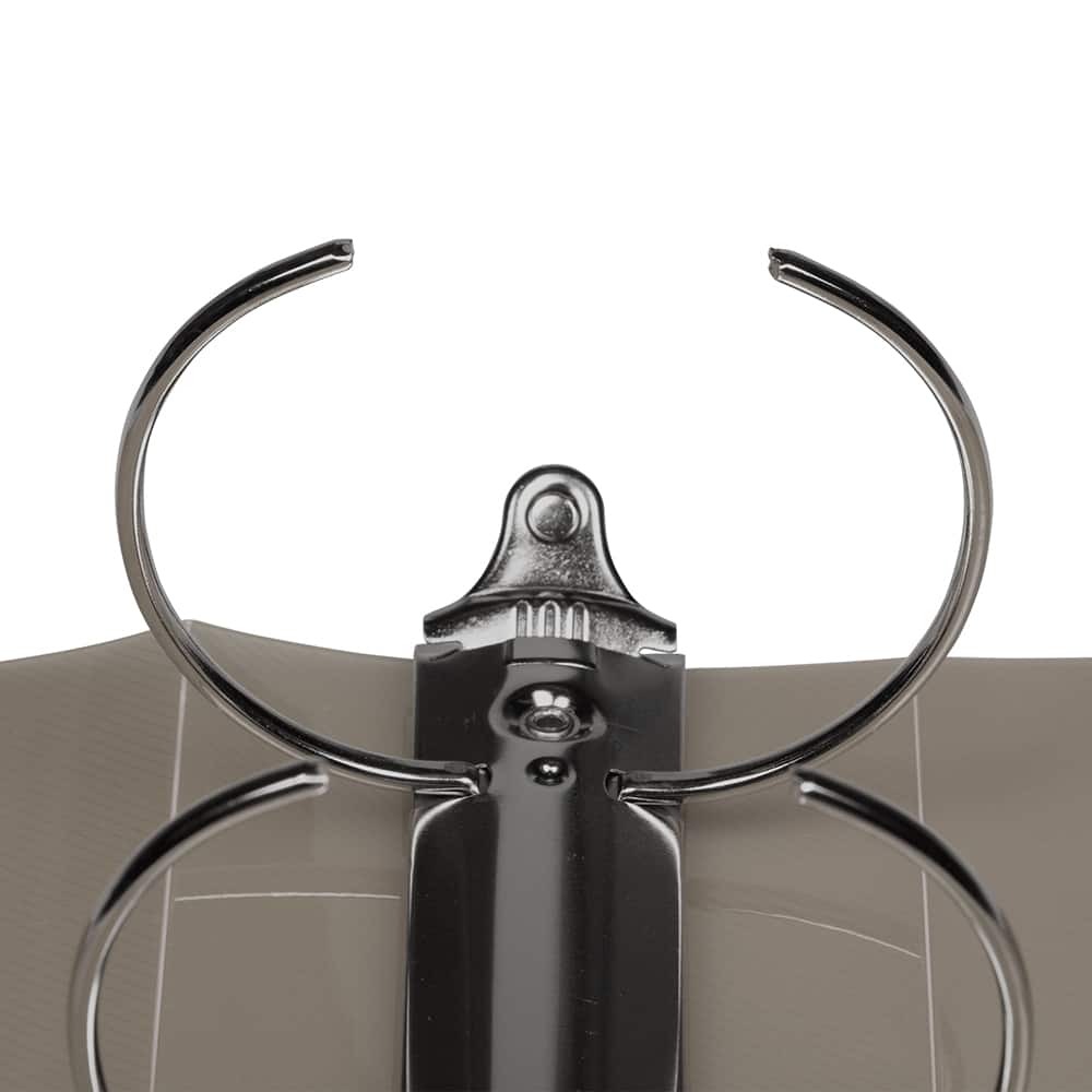 JAM Paper 3" Glass Twill Plastic 3-Ring Binder
