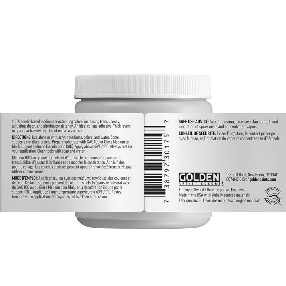 Golden® 8oz. Soft Gel Semi-Gloss