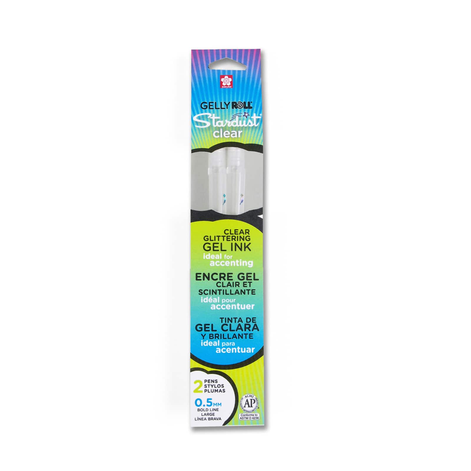 Gelly Roll® Stardust® Clear Glittering Gel Pens, 2ct.