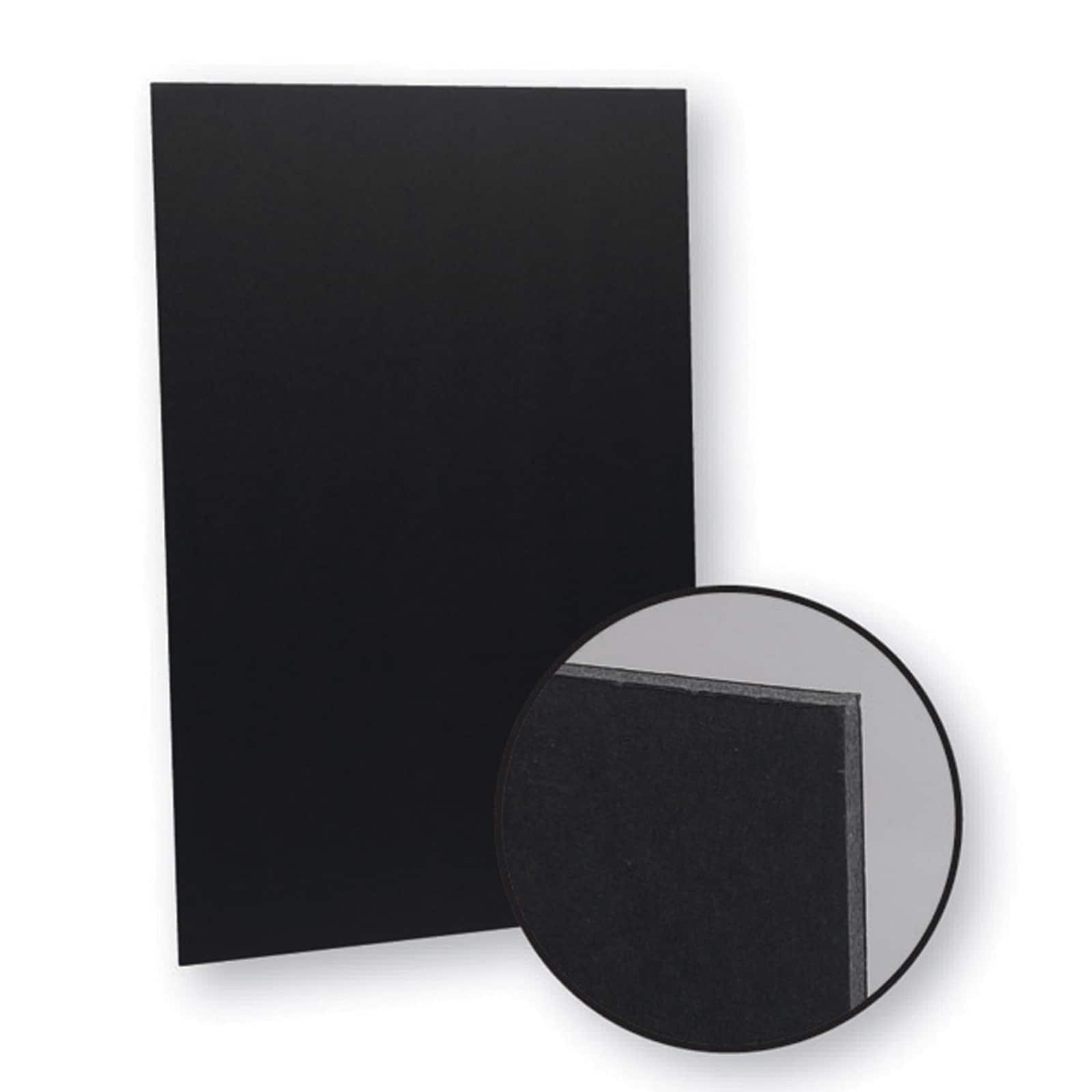 Flipside 20" x 30" Black on Black Foam Board, 10 Pack