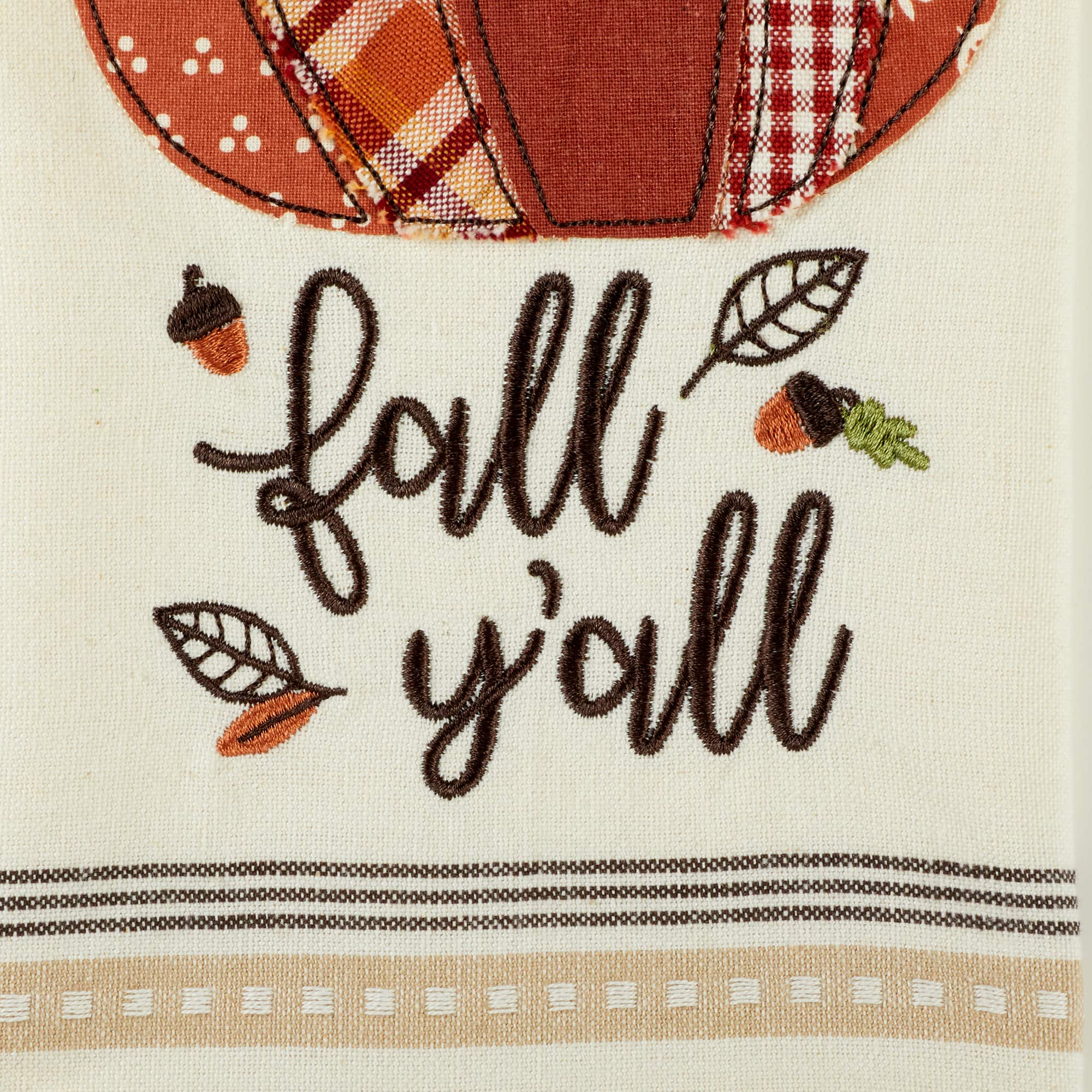 DII® Thanksgiving Cozy Picnic Plaid Dishtowel Set