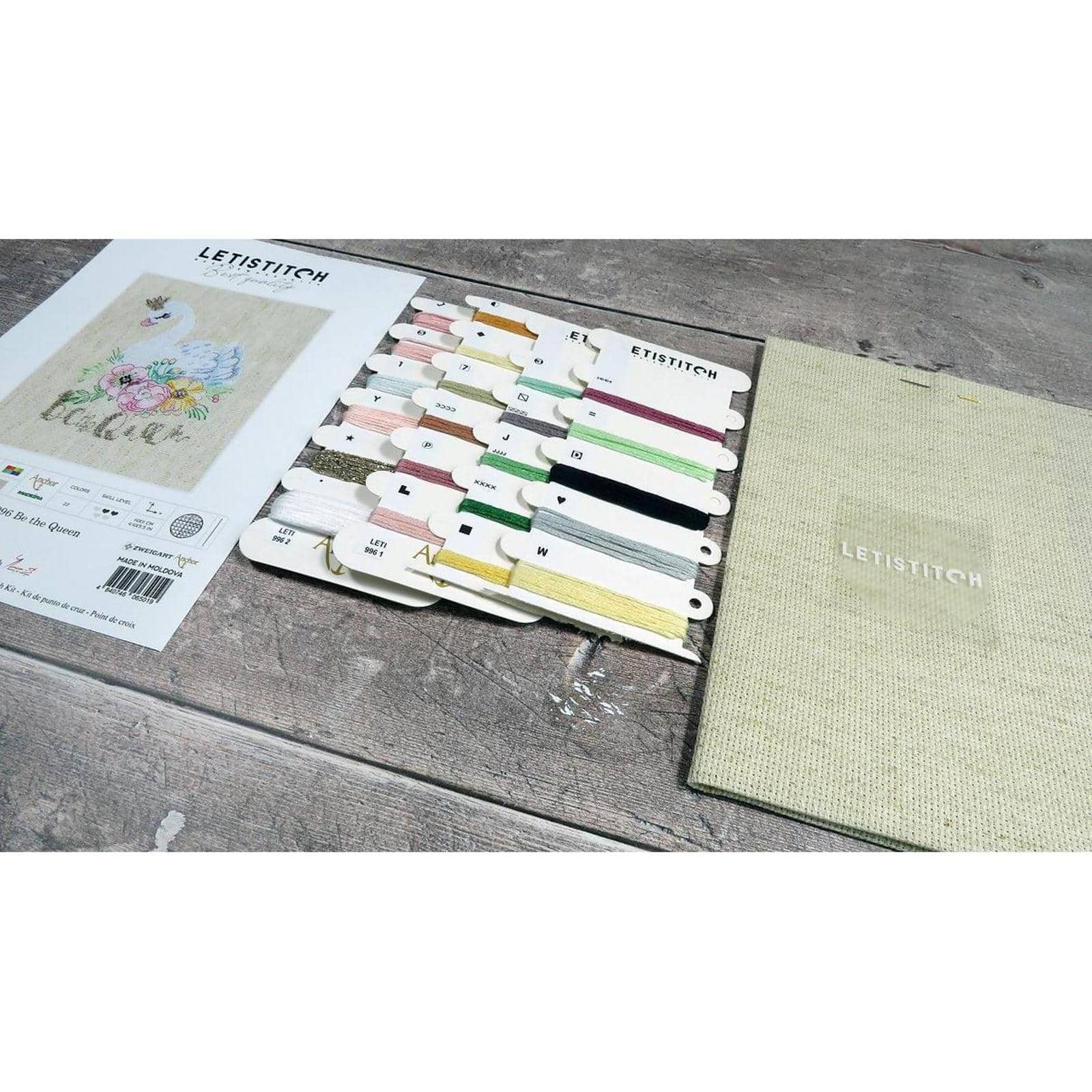 Letistitch Be The Queen Counted Cross Stitch Kit
