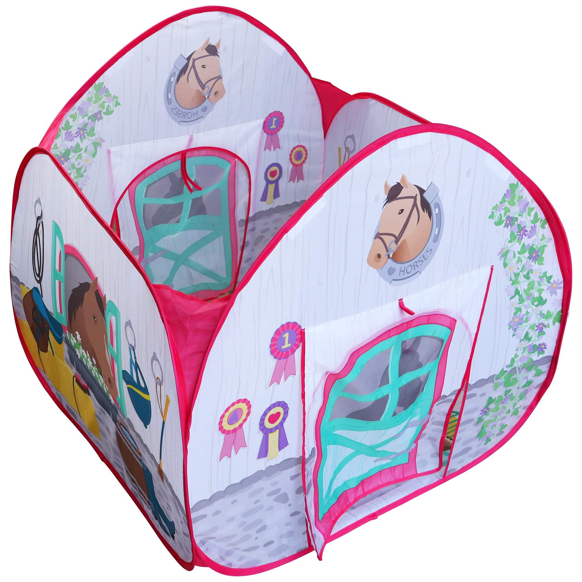 Fun2Give Pop It Up Horse Stable Pop-Up Playtent
