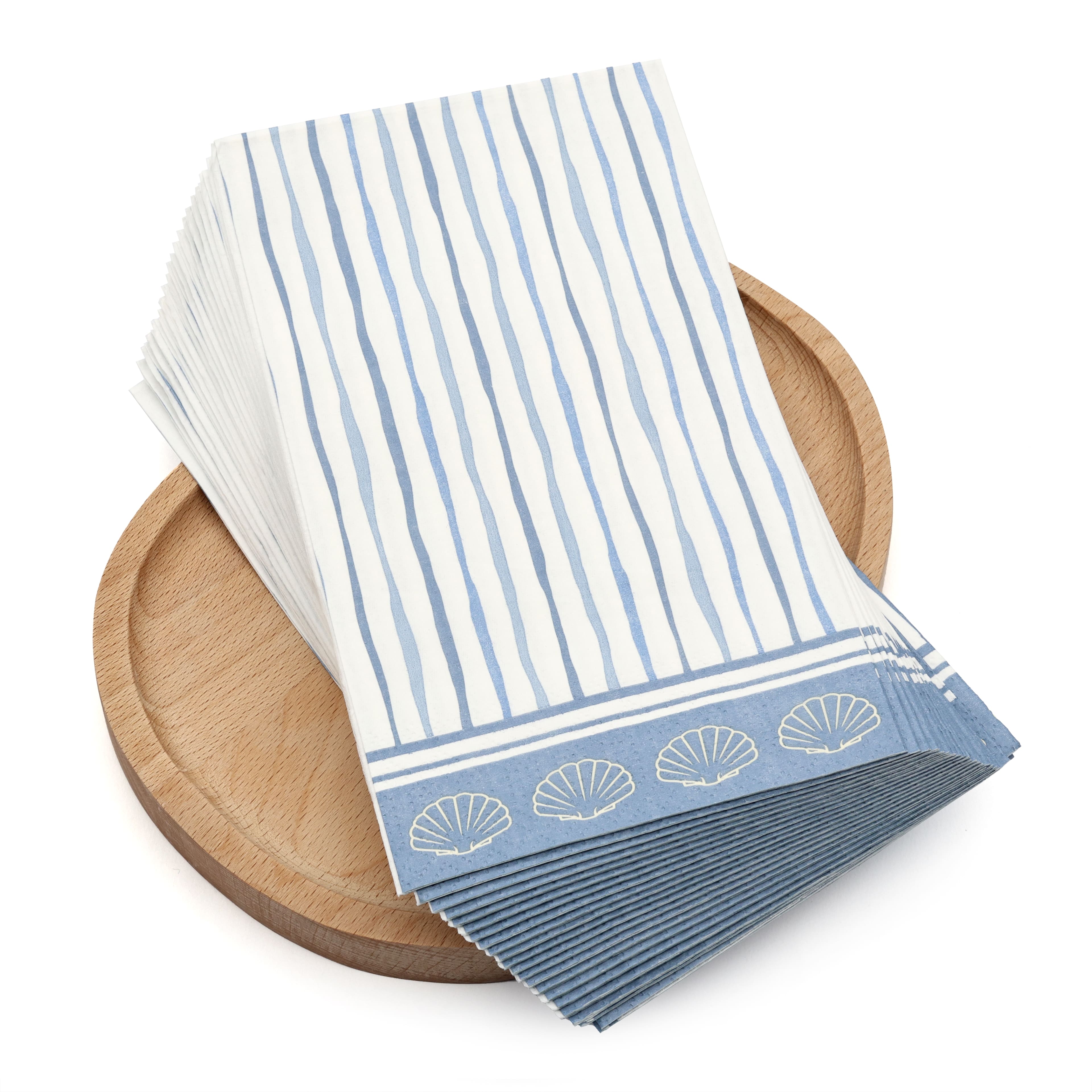 Modern Coast Blue Stripes Dinner Napkins, 20ct. by Celebrate It™