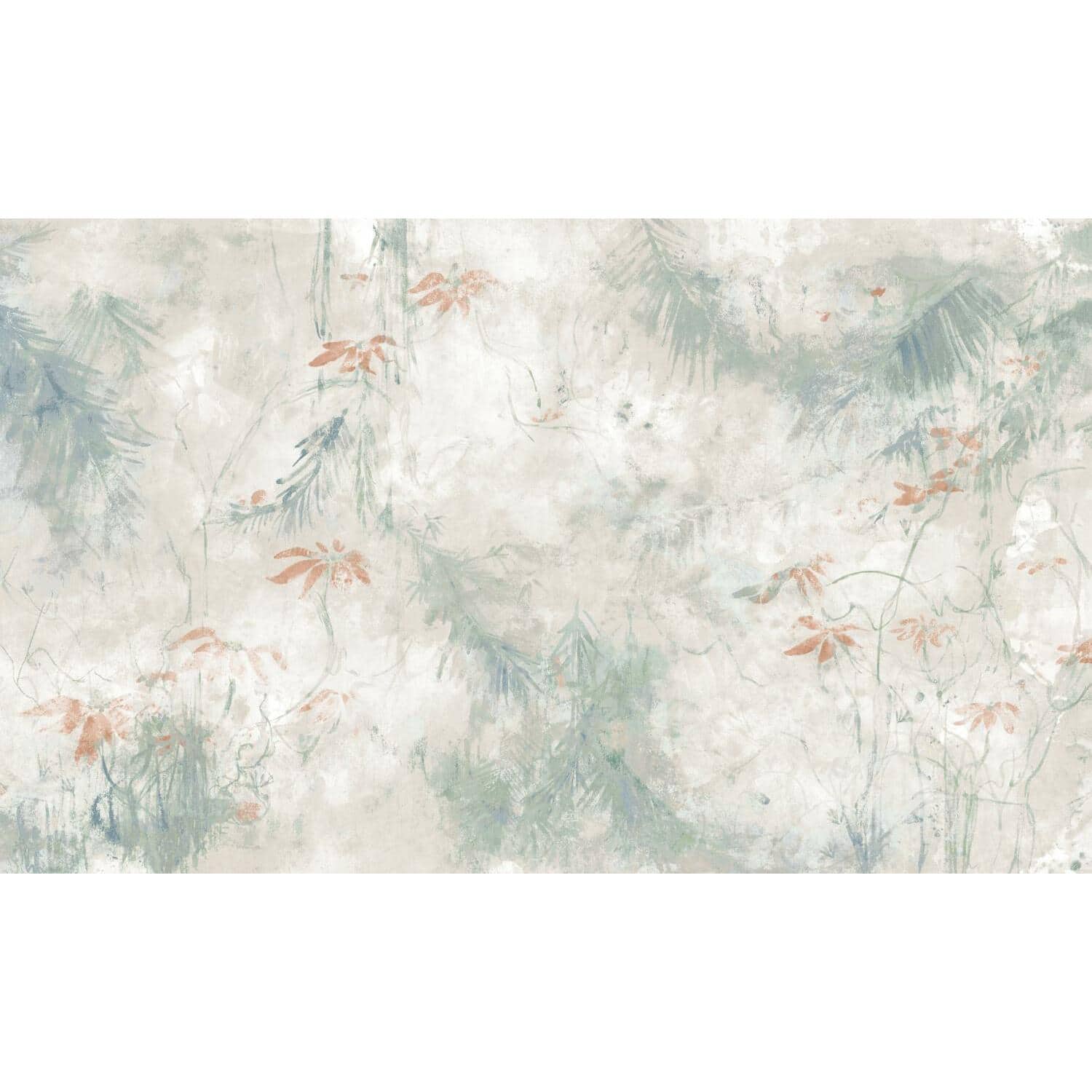 RoomMates Jungle Lily Mural Peel & Stick Wallpaper