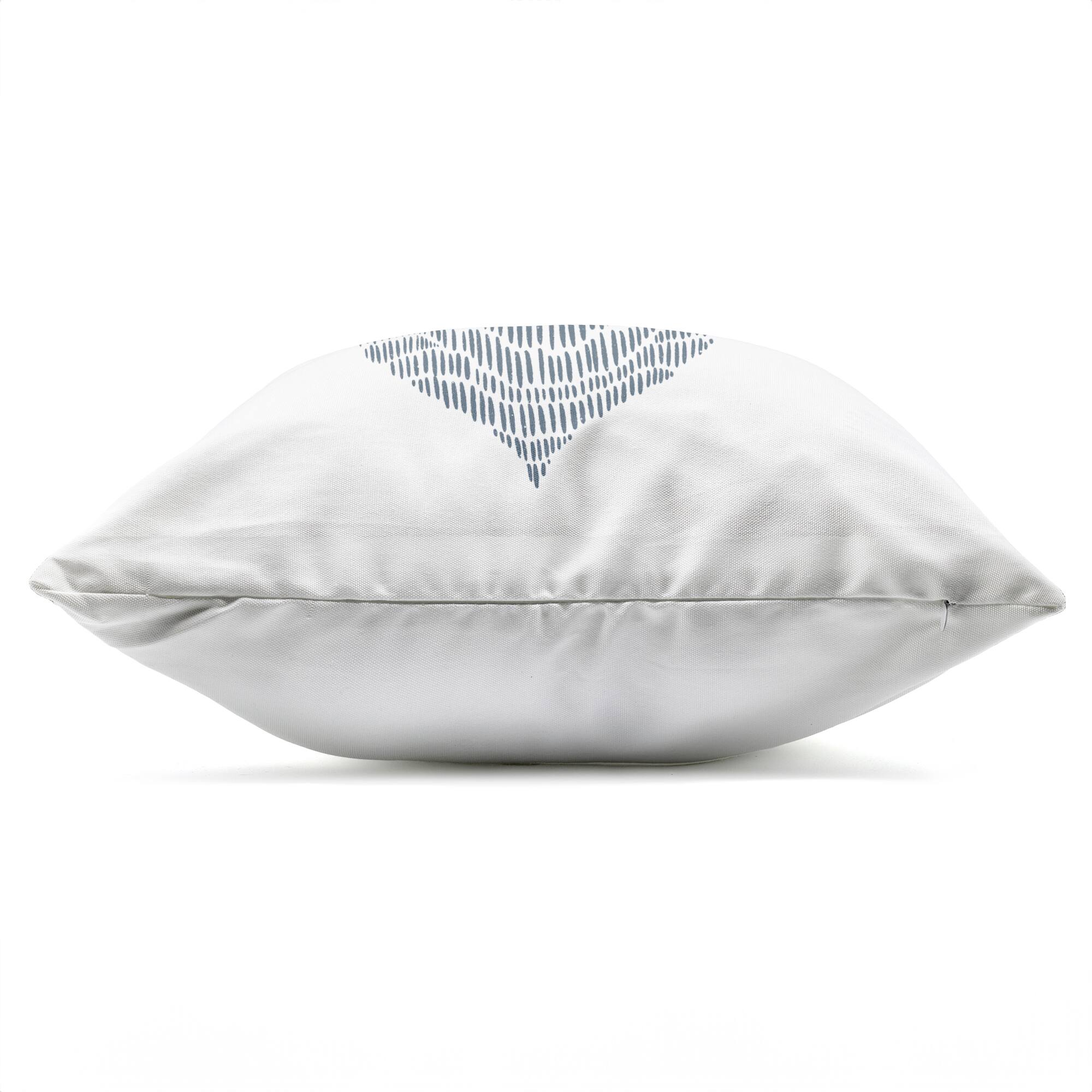 Stupell Industries 18" x 18" Minimal Nautical Anchor Outdoor Print Throw Pillow