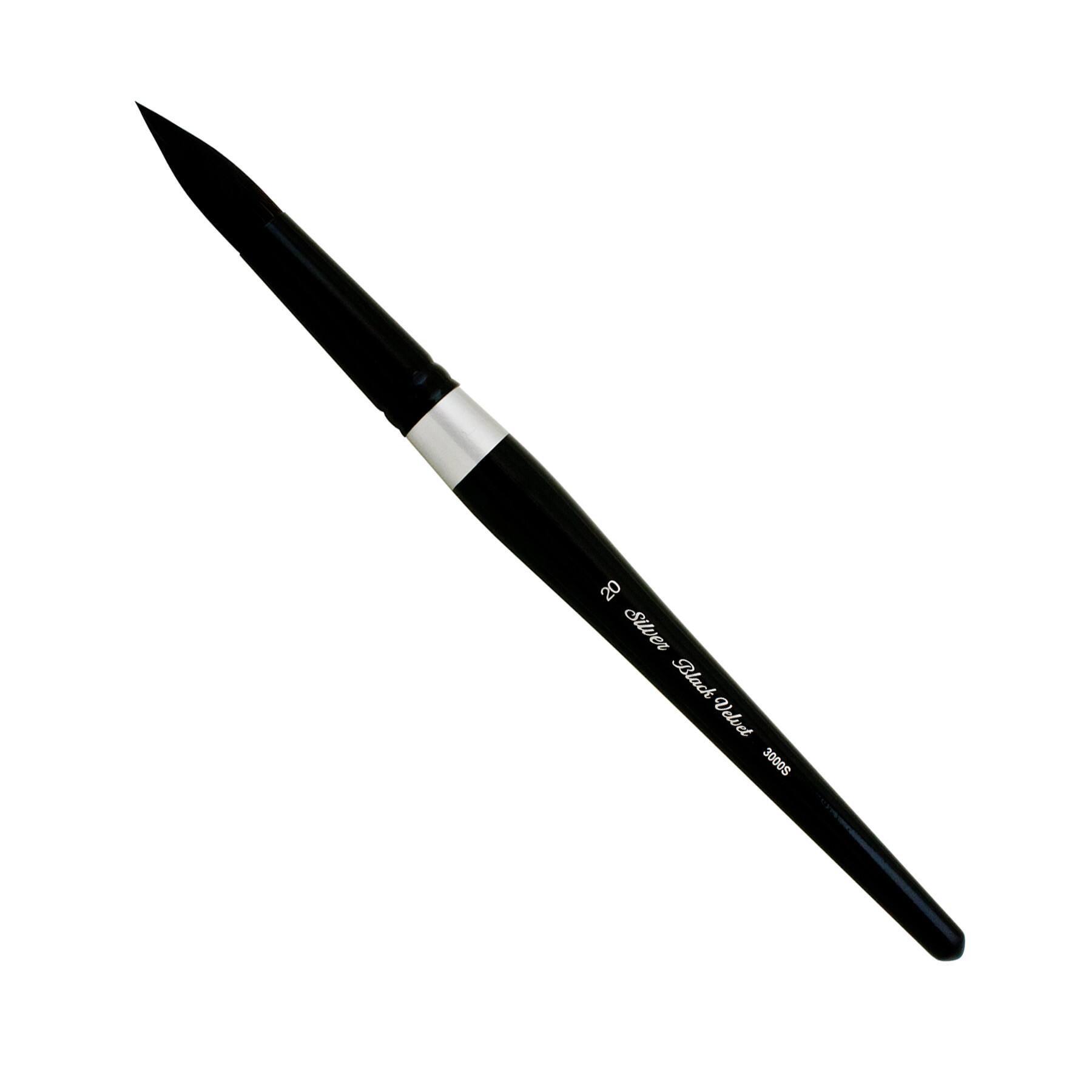 Silver Brush Limited Black Velvet® Series 3000S Round Brush