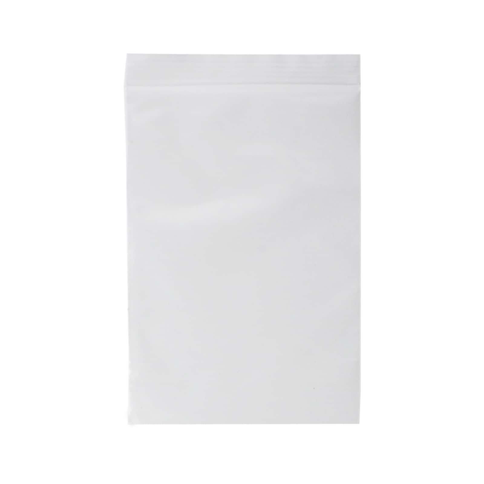 Clear Resealable Bags by Bead Landing™, 4" x 6"