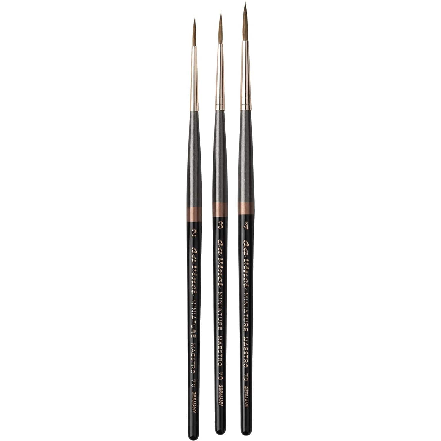 da Vinci MINI MAESTRO Series 70 3 Piece Brush Set
