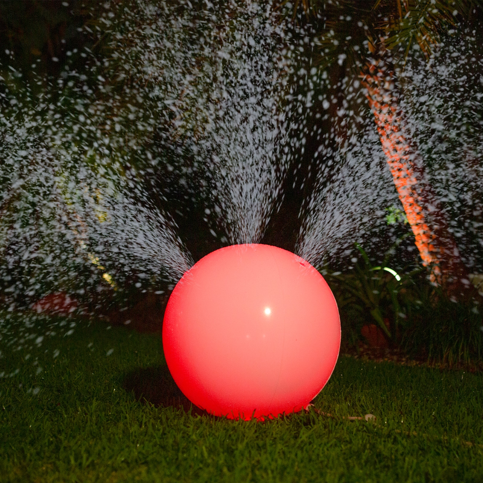 PoolCandy 24" Illuminated Color Changing Ball Sprinkler