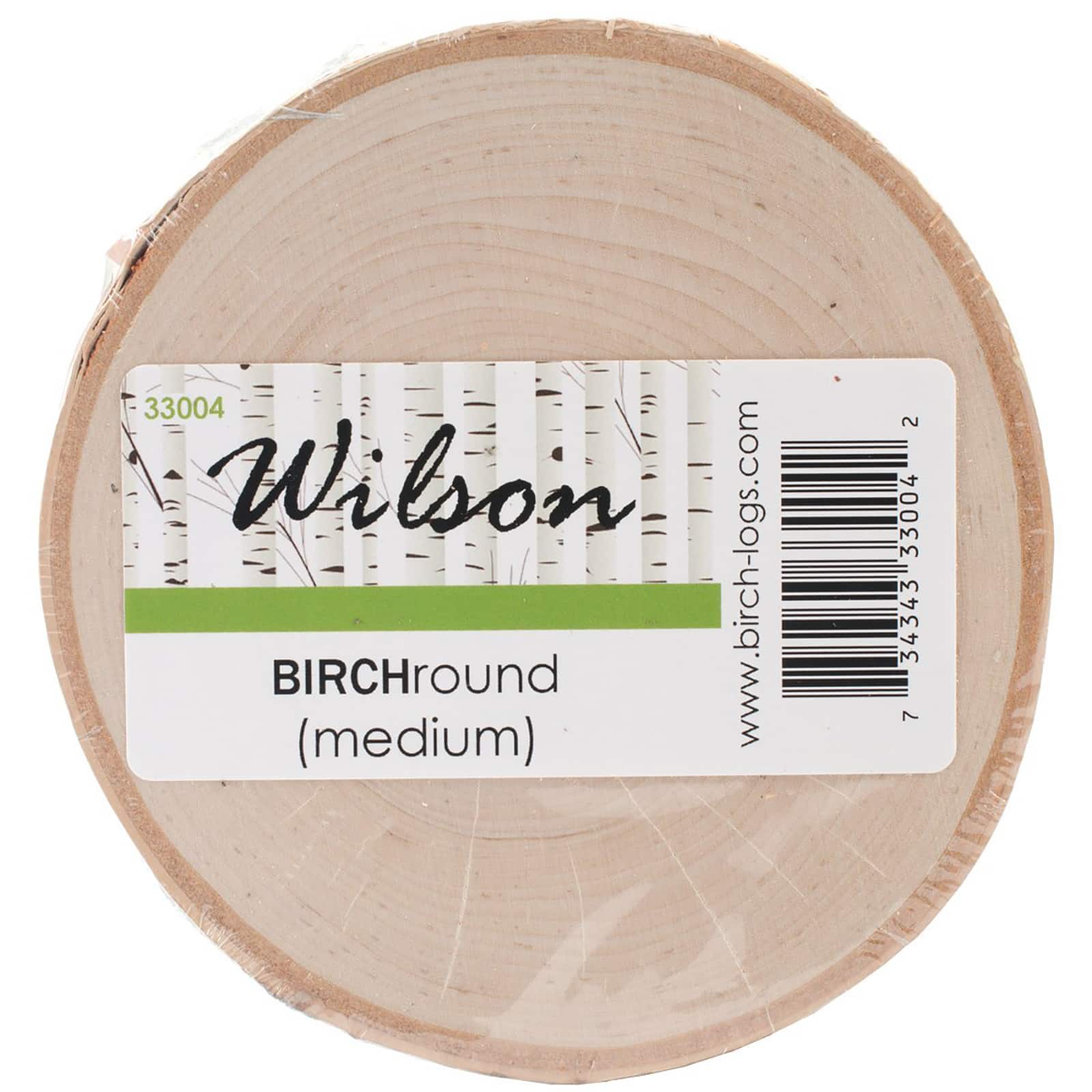 Wilson® Enterprises Birch Rounds