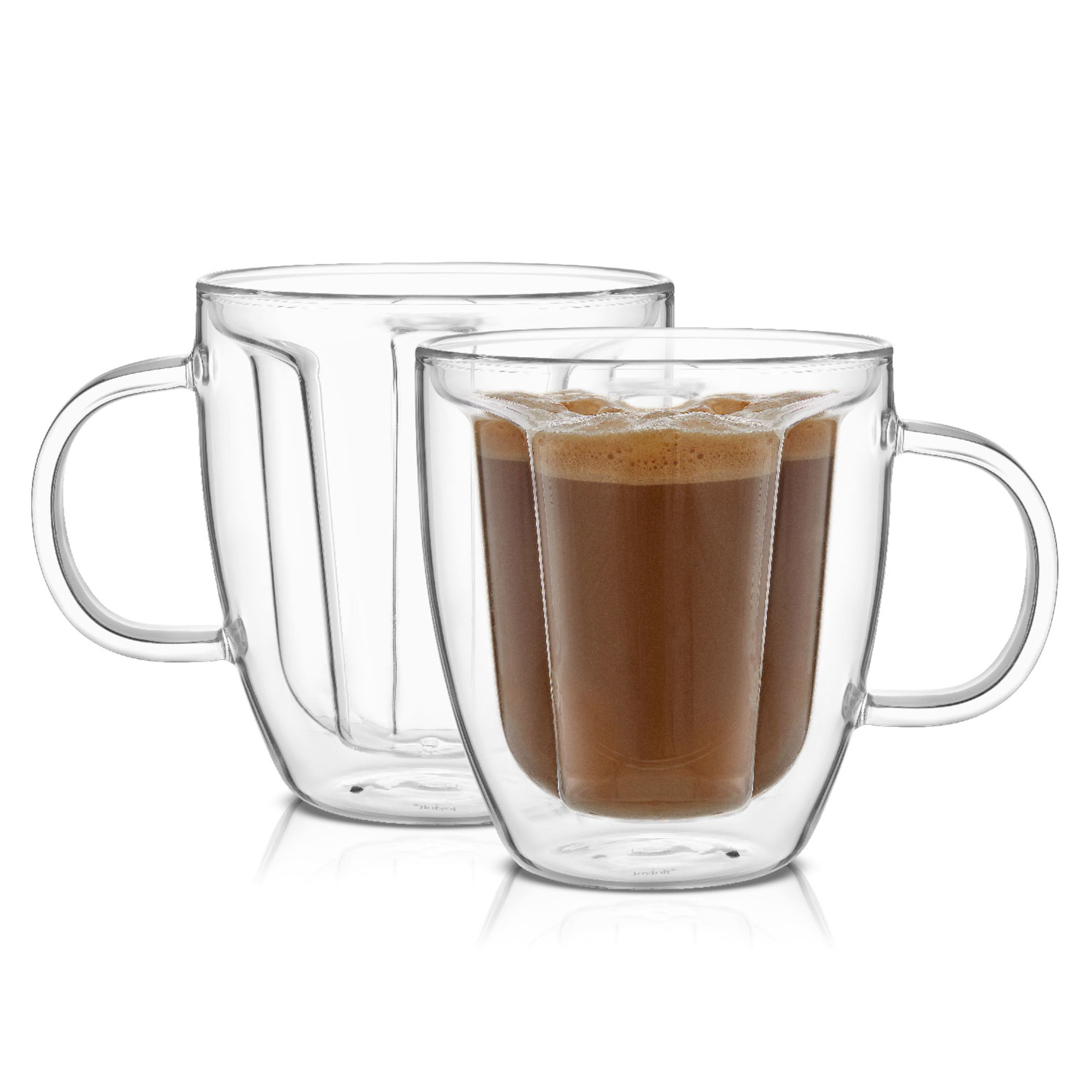 10oz. Disney® Mickey Mouse 3D Double Walled Glass Mugs, 2ct.