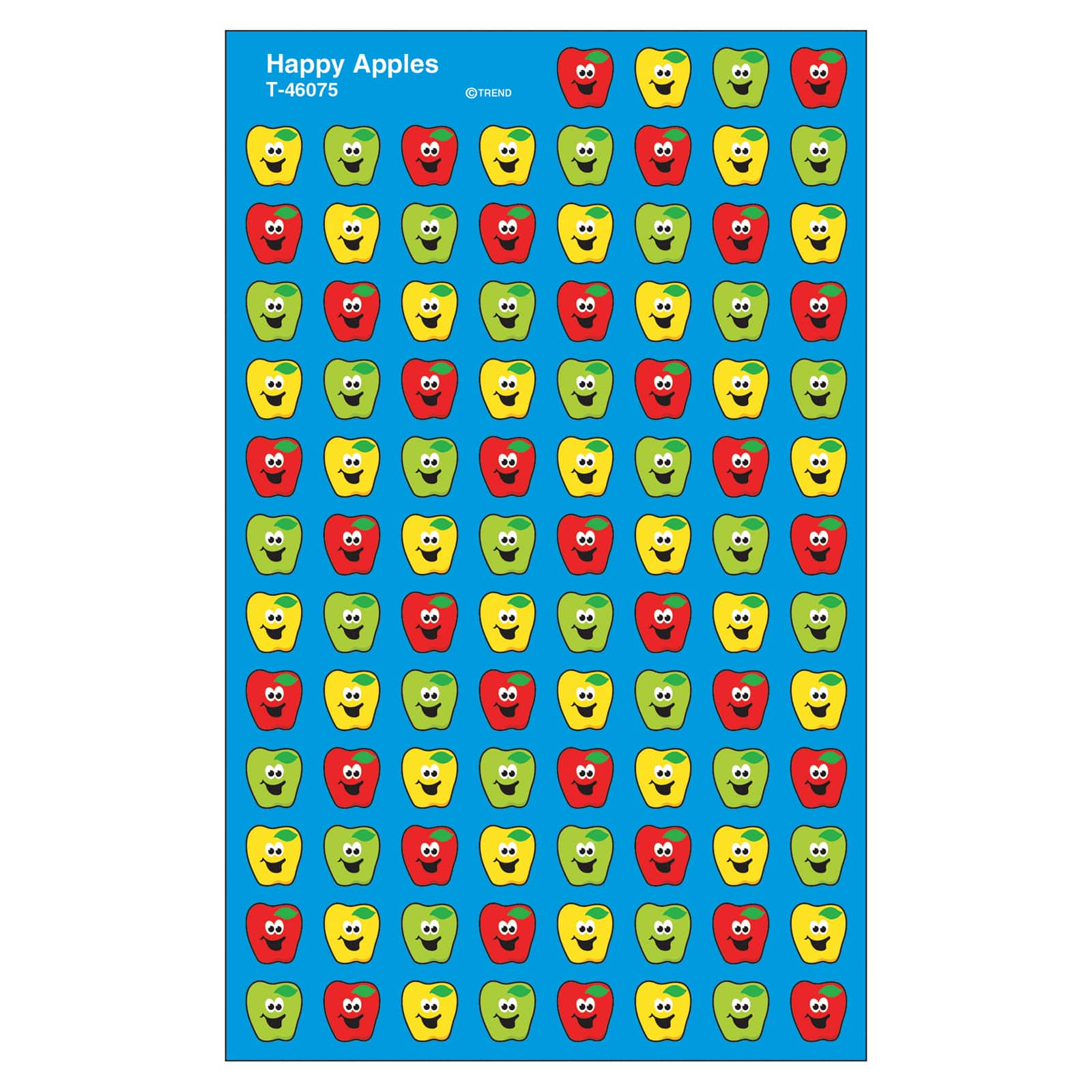 Trend Enterprises® Happy Apples superShapes® Stickers, 800ct.