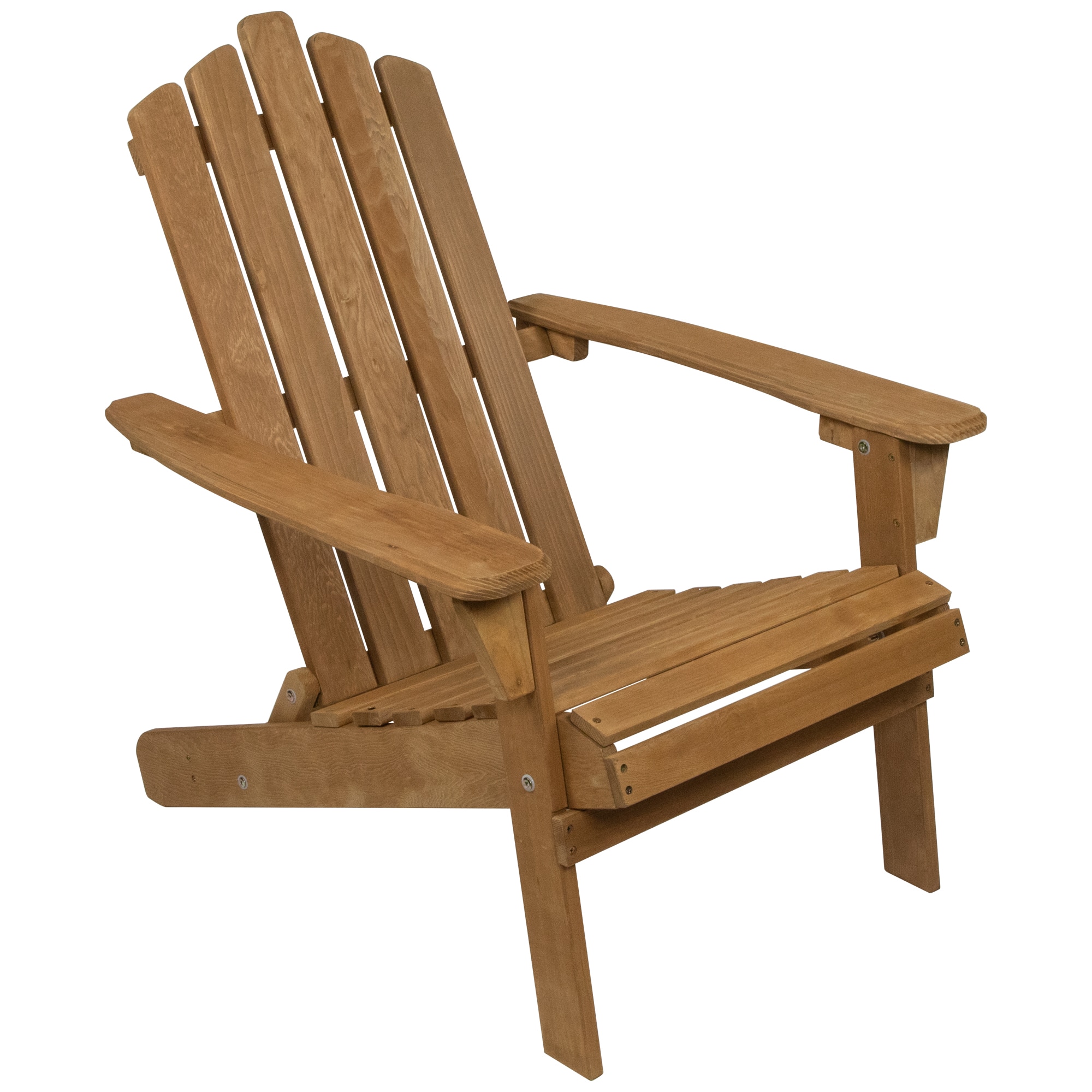 36" Classic Folding Wooden Adirondack Chair