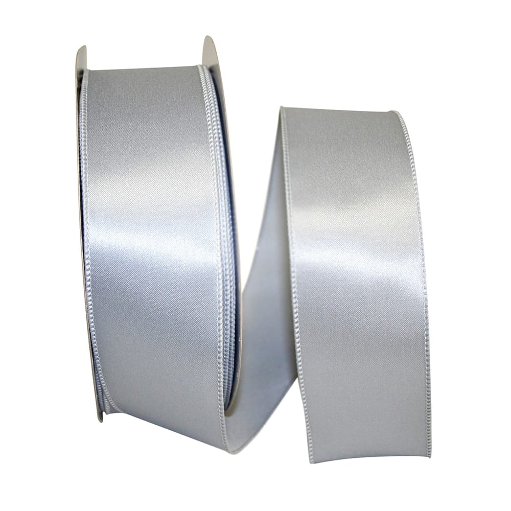 JAM Paper 2.5" x 50yd. Wired Satin Ribbon