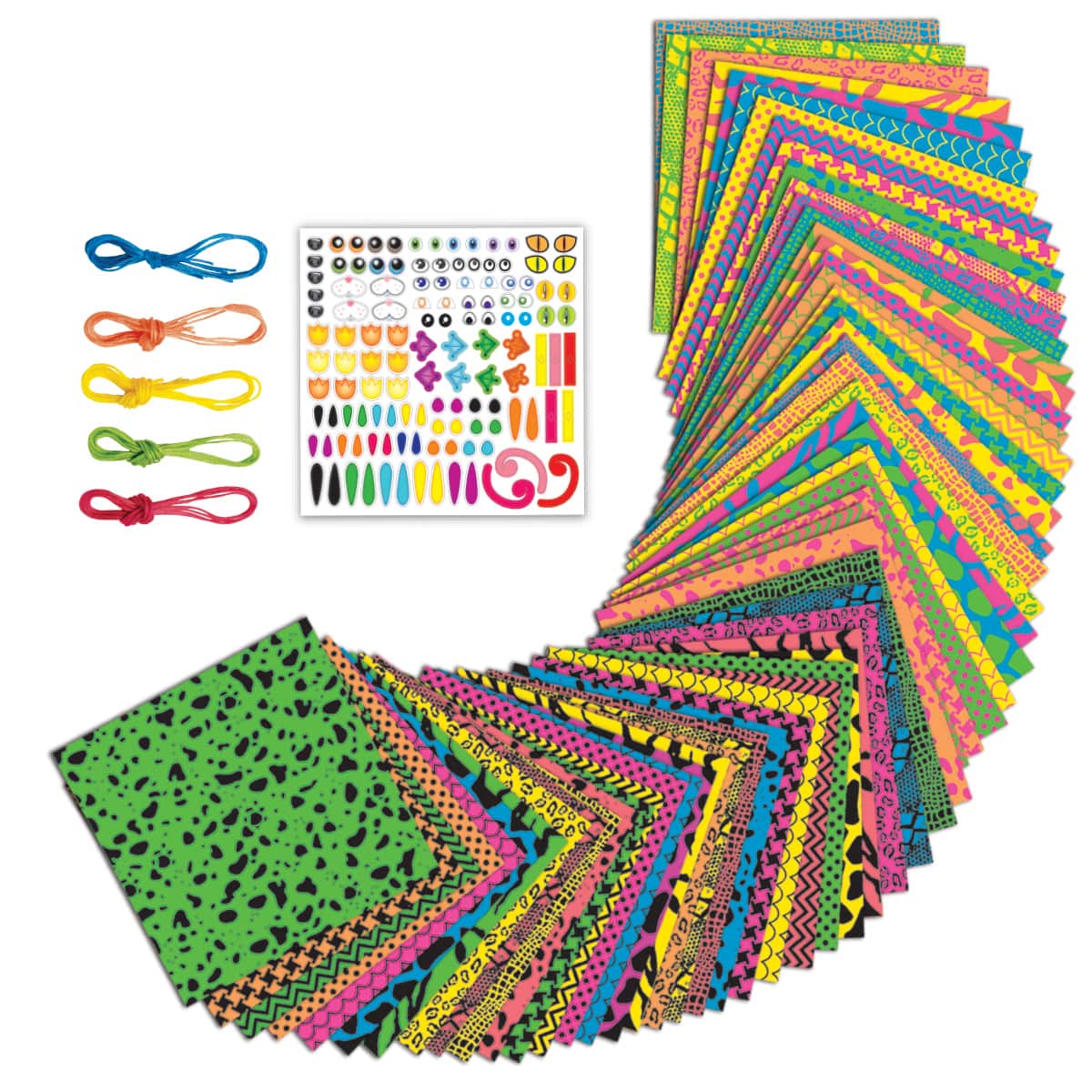 6 Pack: Faber-Castell® Neon Origami Kit