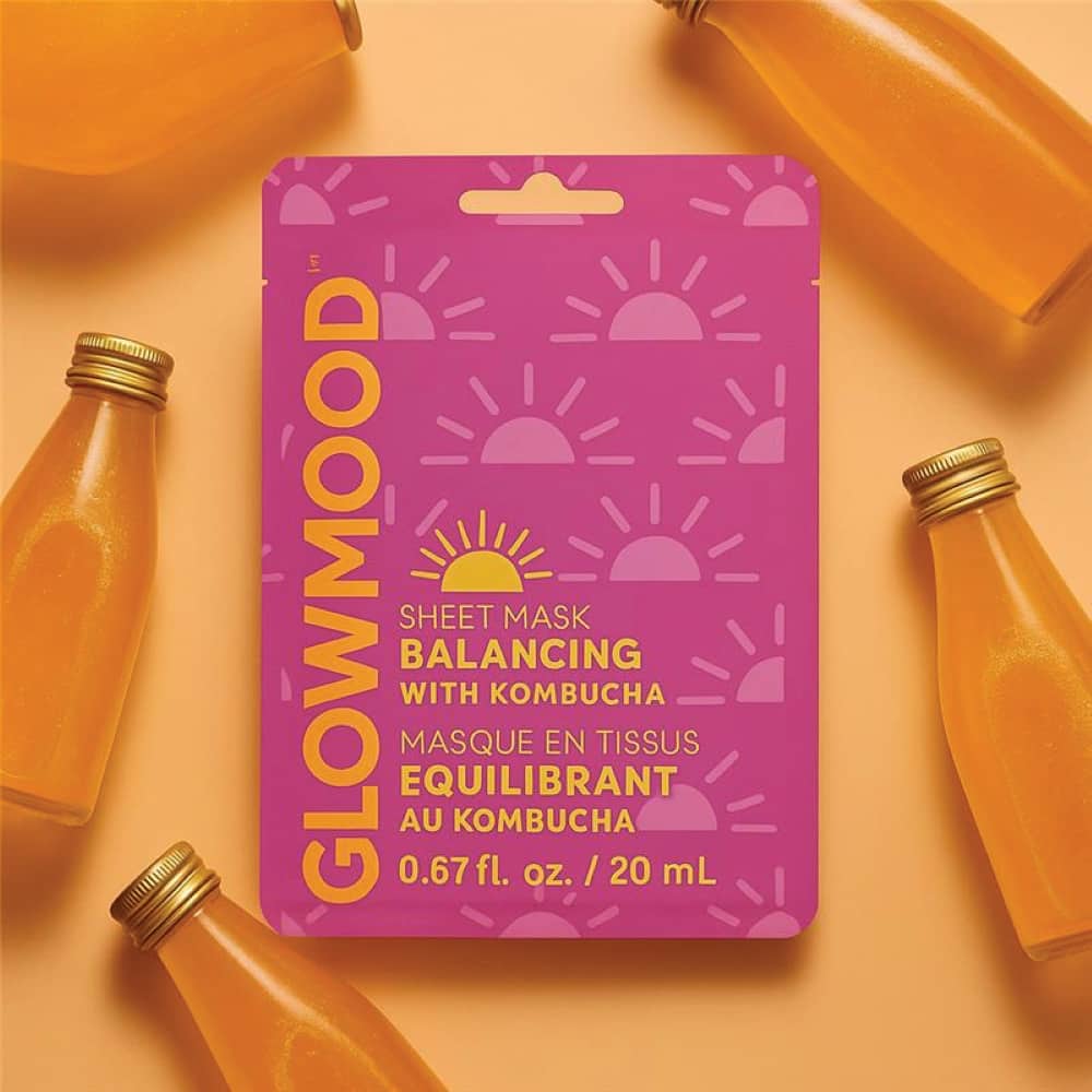 Glow Mood™ Balancing with Kombucha Sheet Mask