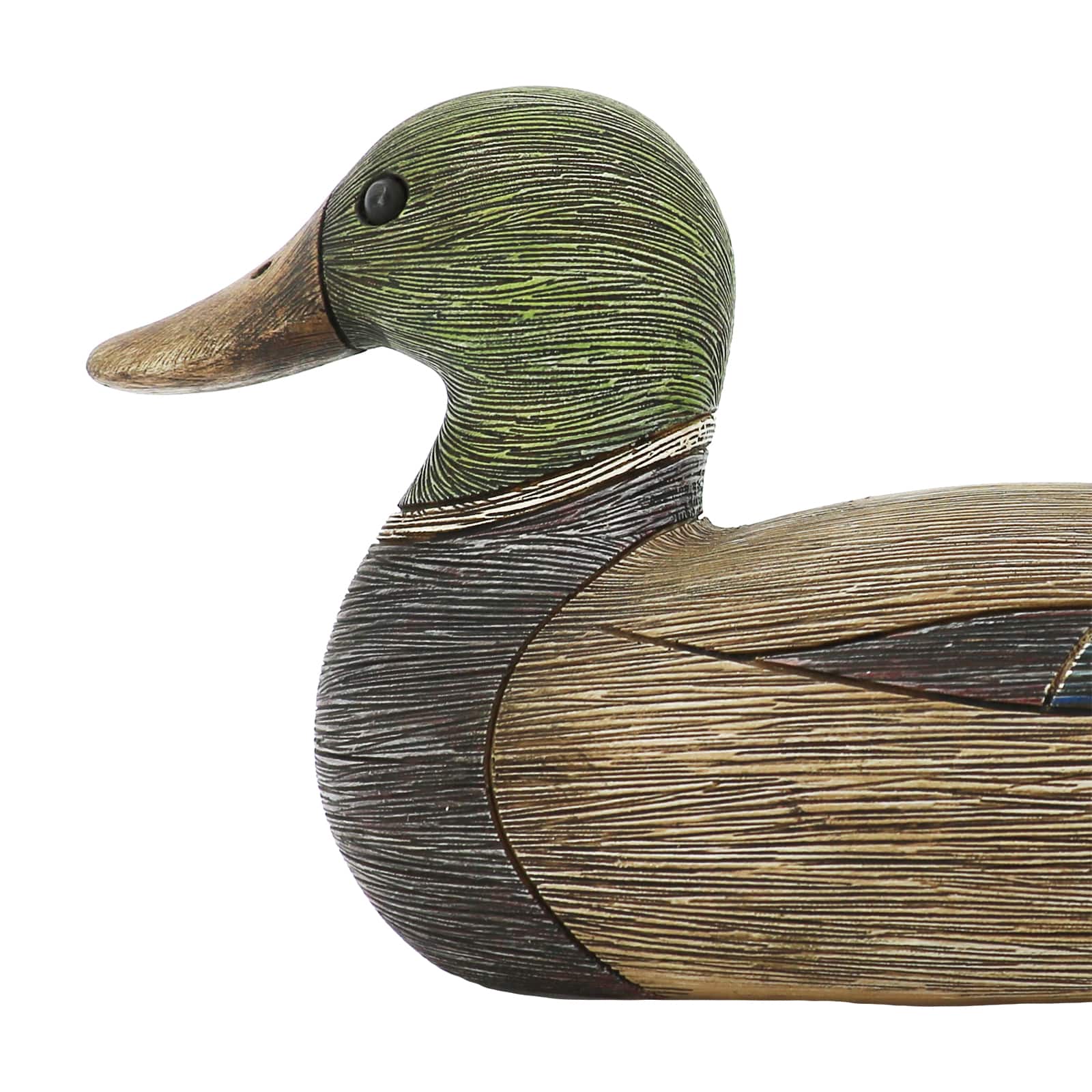 10.75" Brown & Green Duck Tabletop Décor by Ashland®