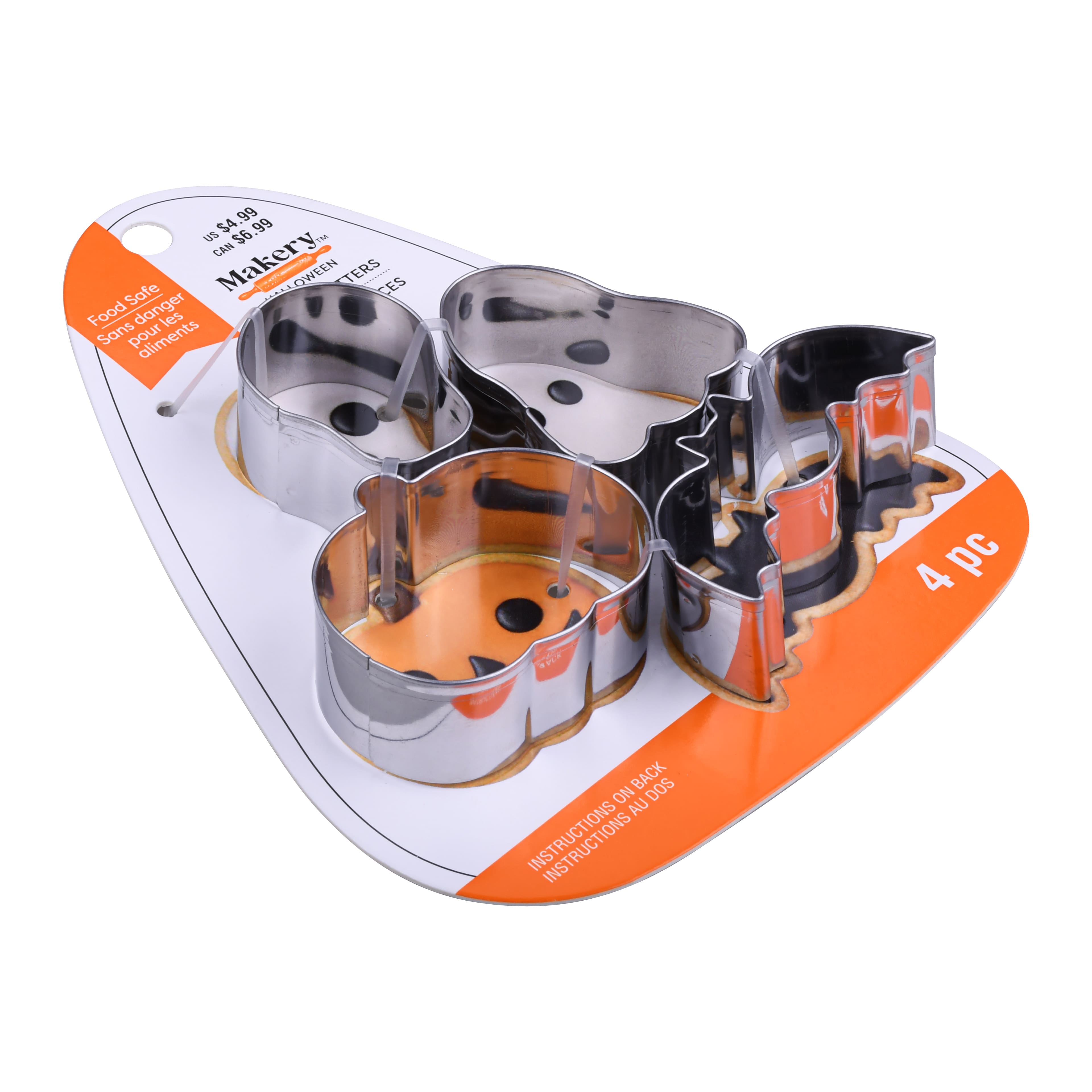 Mini Halloween Cookie Cutters Set by Makery™