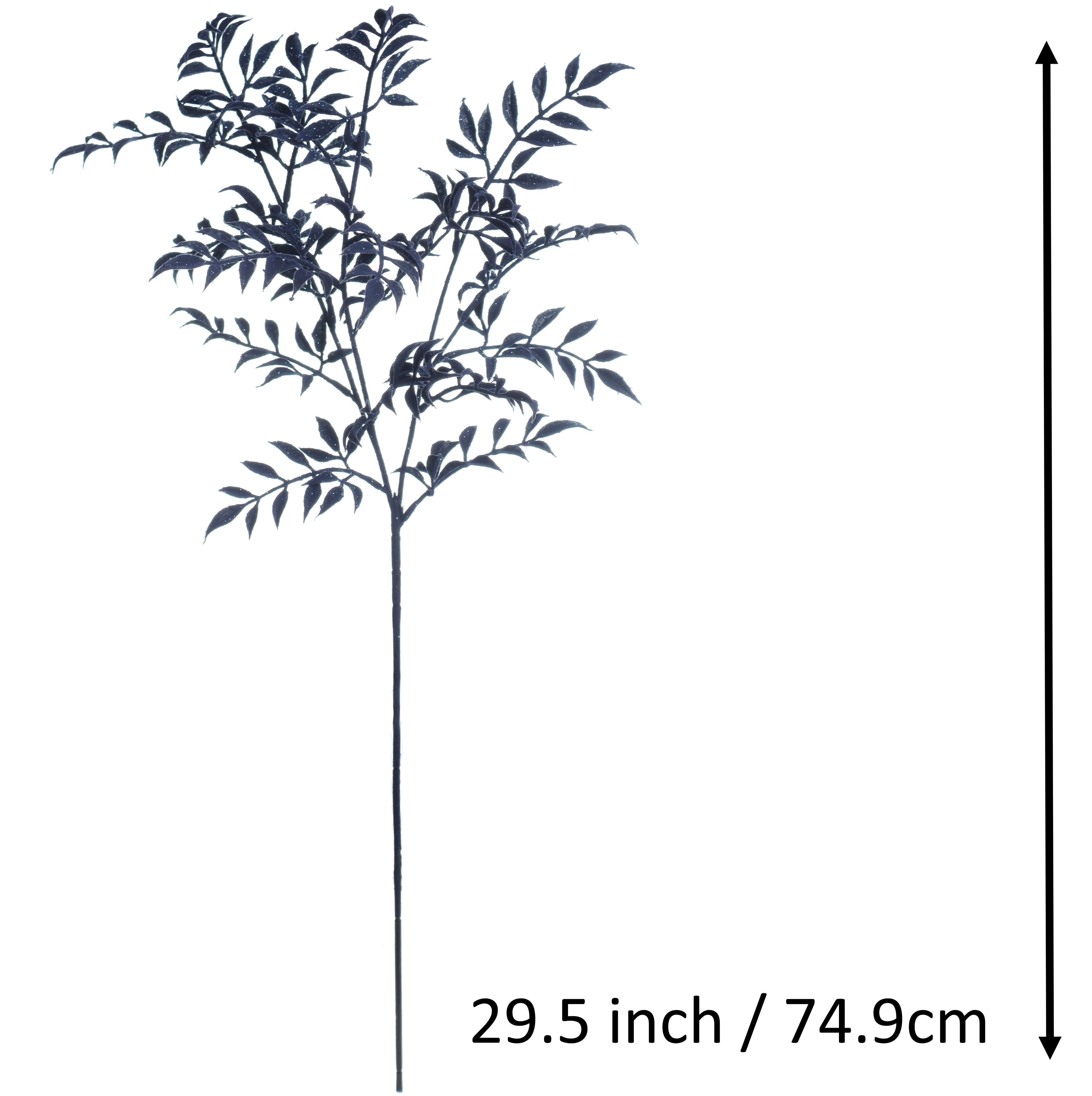 29.5" Navy Fern Stem by Ashland®