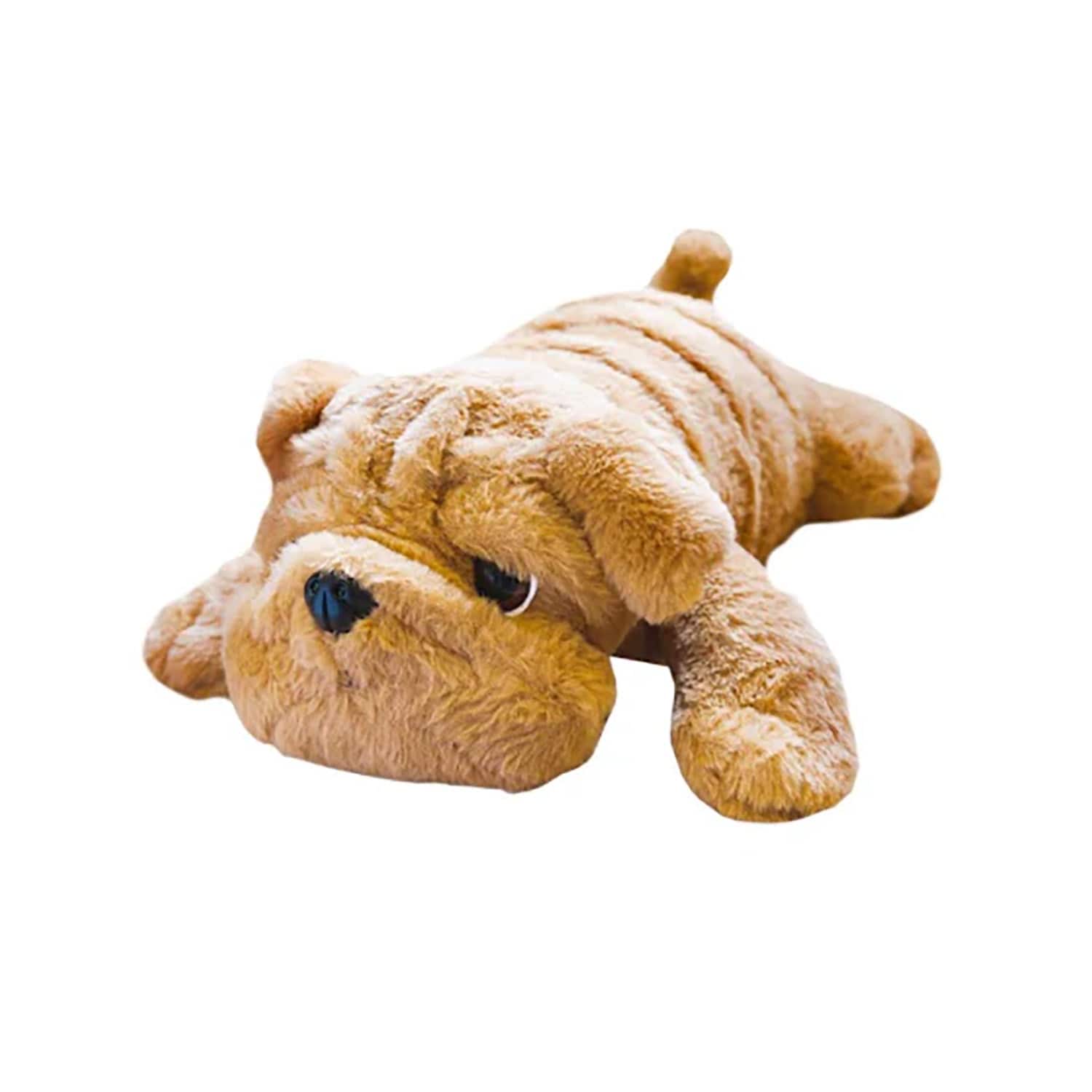 Bouncyband® Brown Happy Hugs Sensory Weighted Plush Bulldog