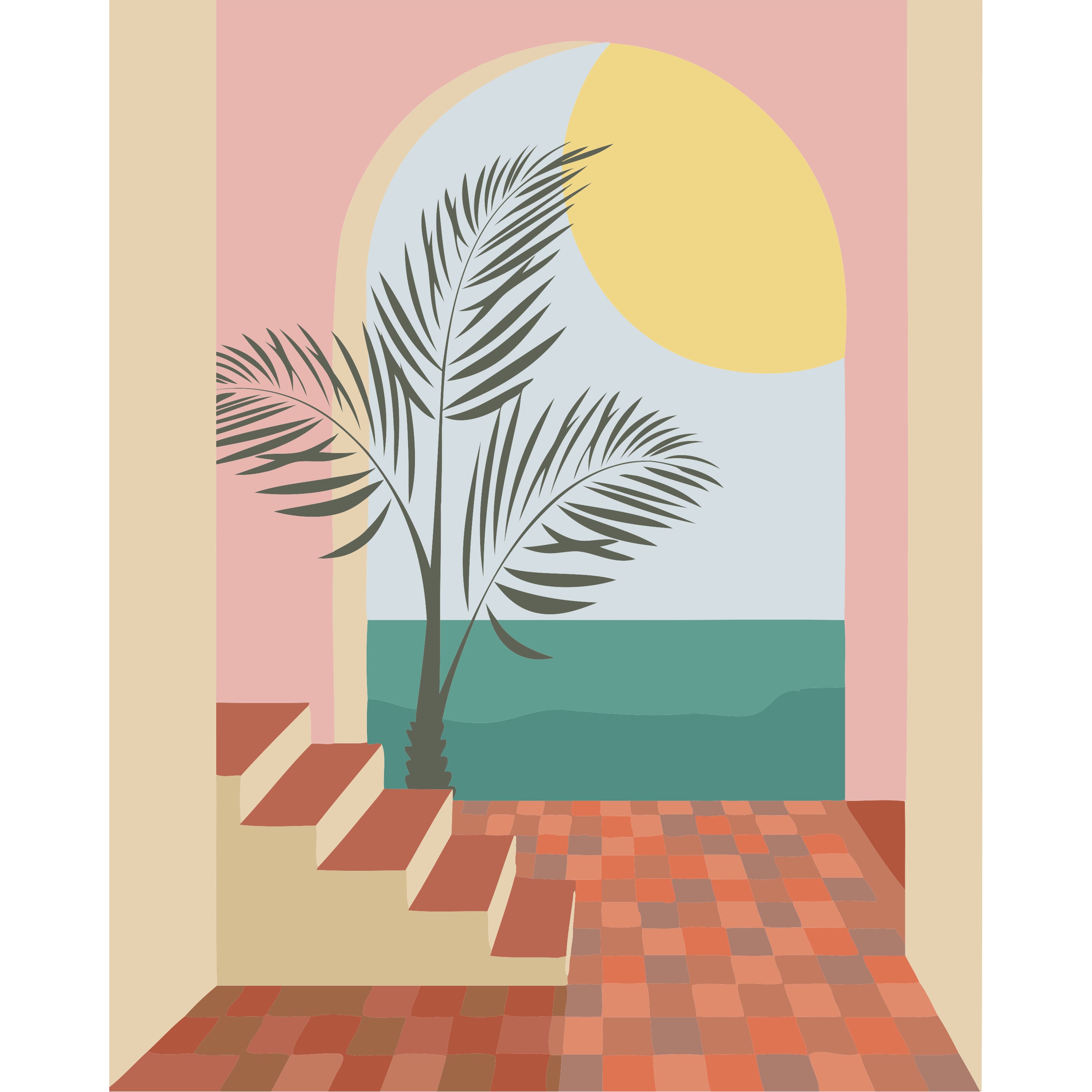 Boho Window Paint-by-Number Kit by Artist's Loft®