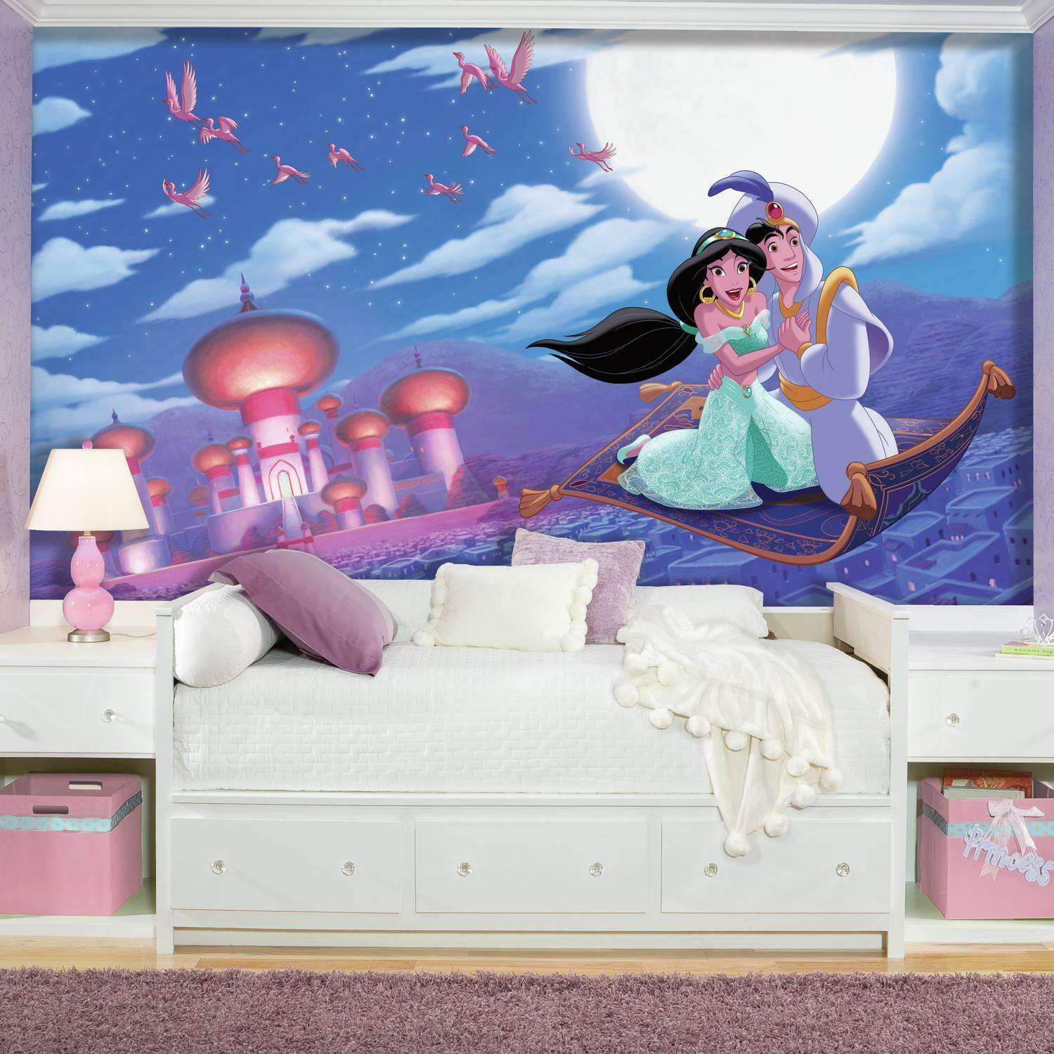 Disney Aladdin XL Chair Rail Prepasted Mural