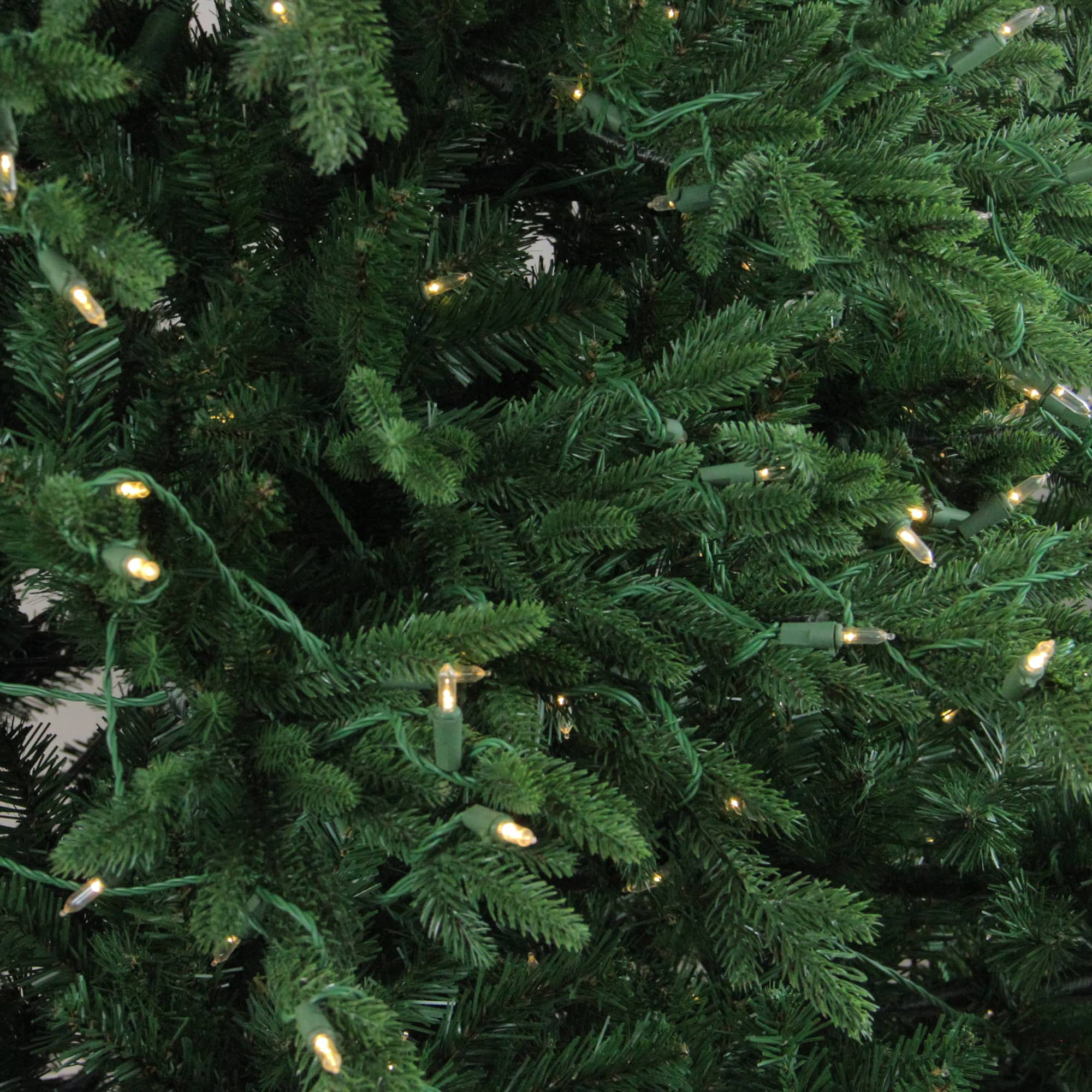 Northlight 9ft. Pre-Lit Real Touch Full Minnesota Balsam Fir Artificial Christmas Tree, Warm White LED Lights