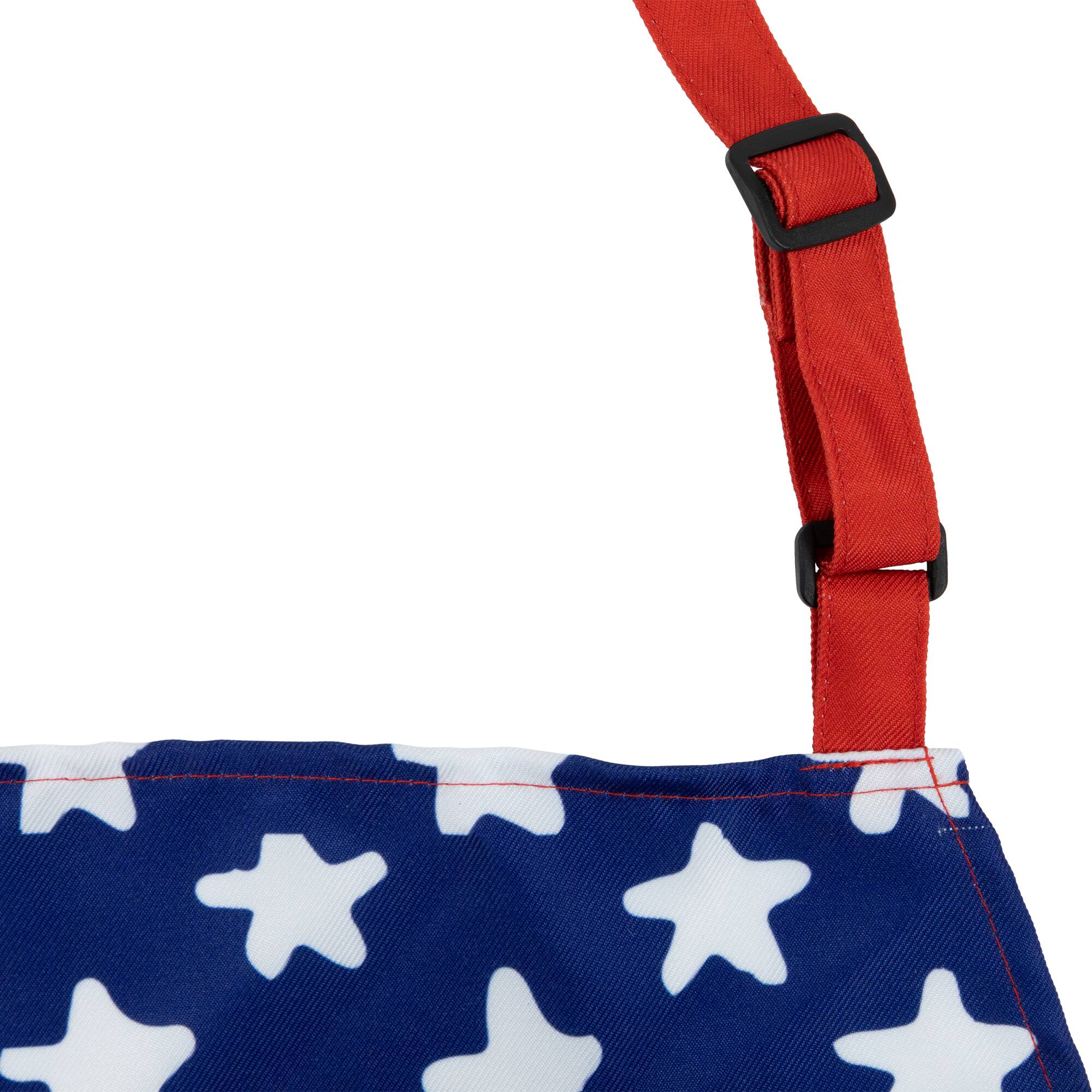 31.5" Adjustable Stars & Stripes Americana Cooking Apron