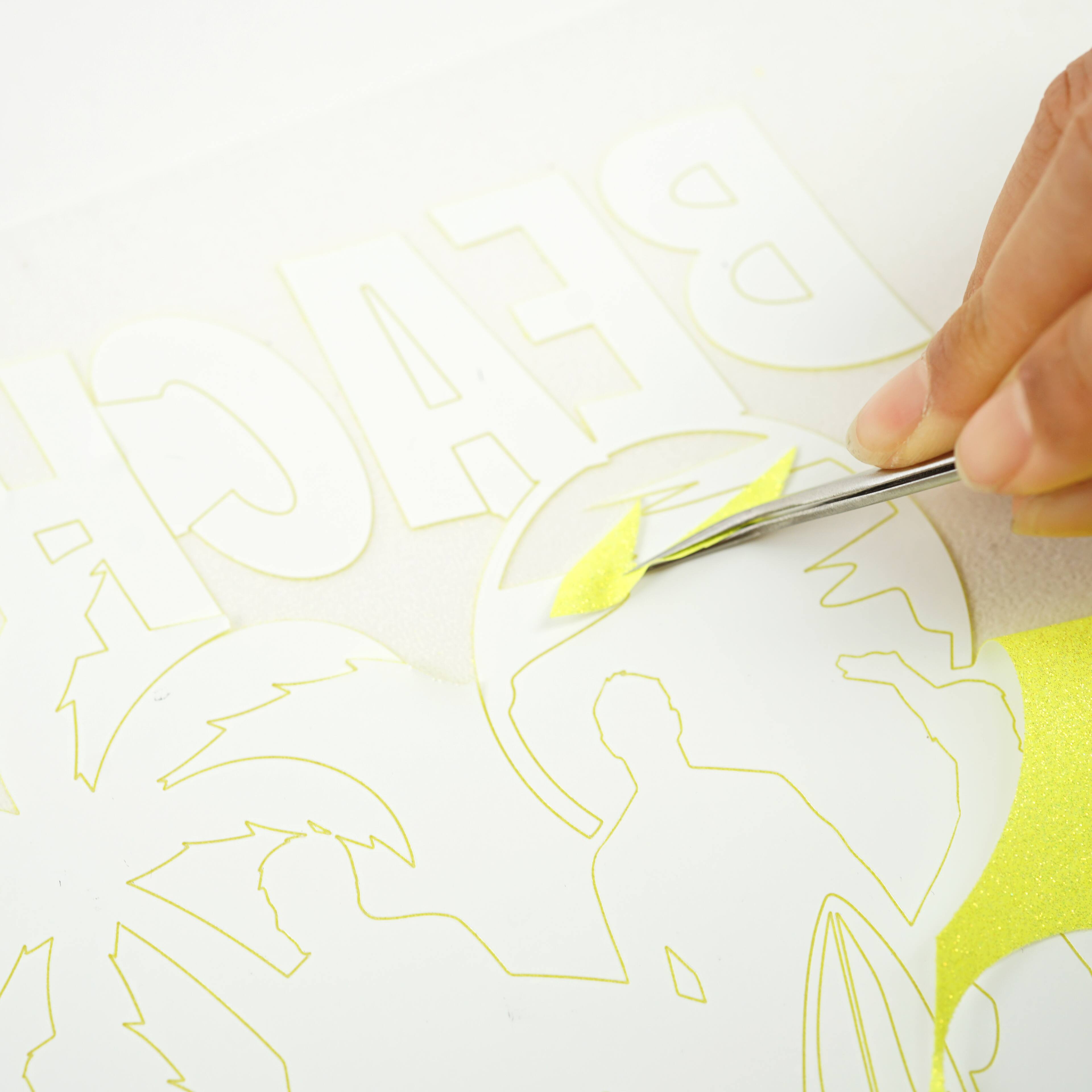 12 Pack: Glittery Heat Transfer Vinyl by Make Market®