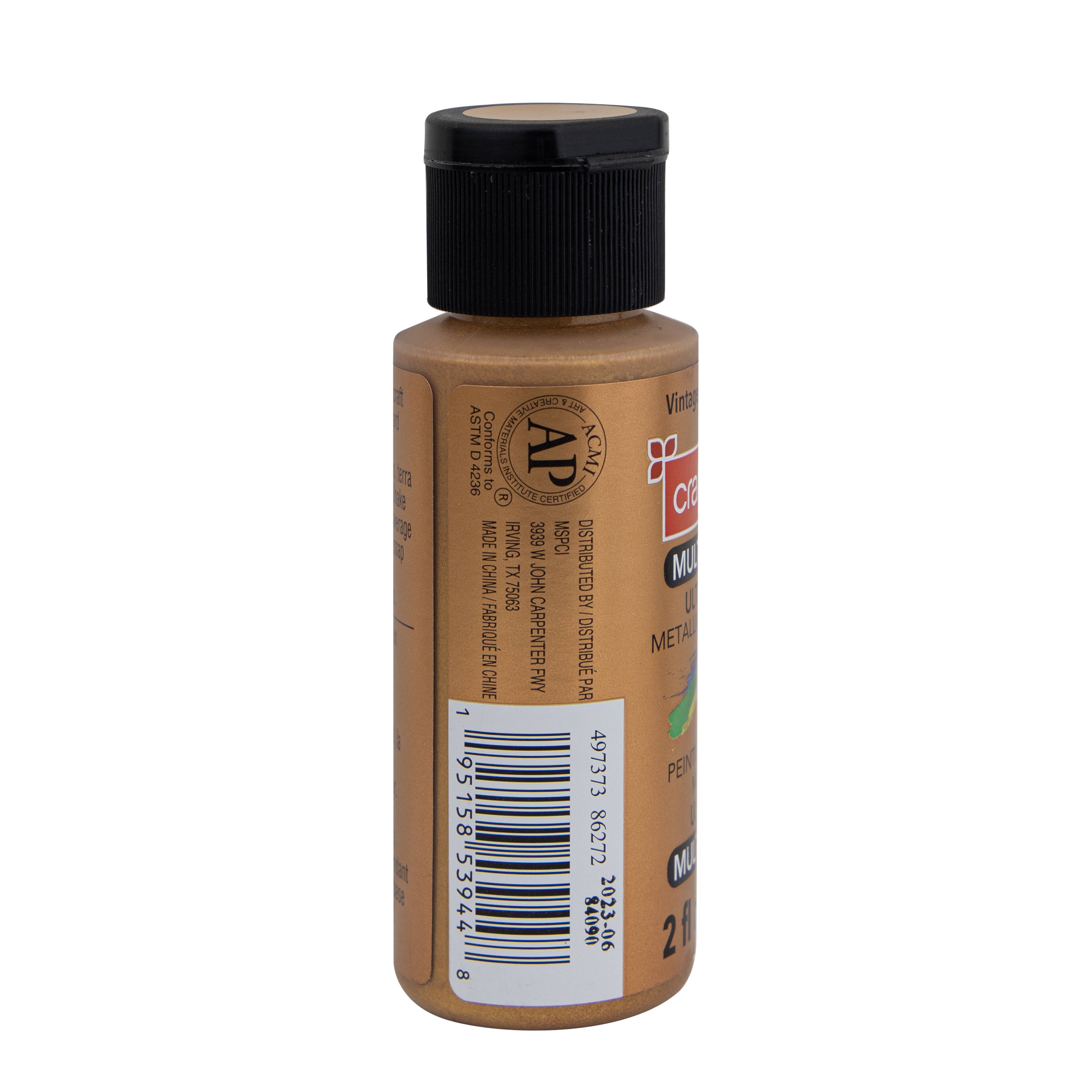 12 Pack: Premium Ultra Bright Metallic Paint by Craft Smart®
