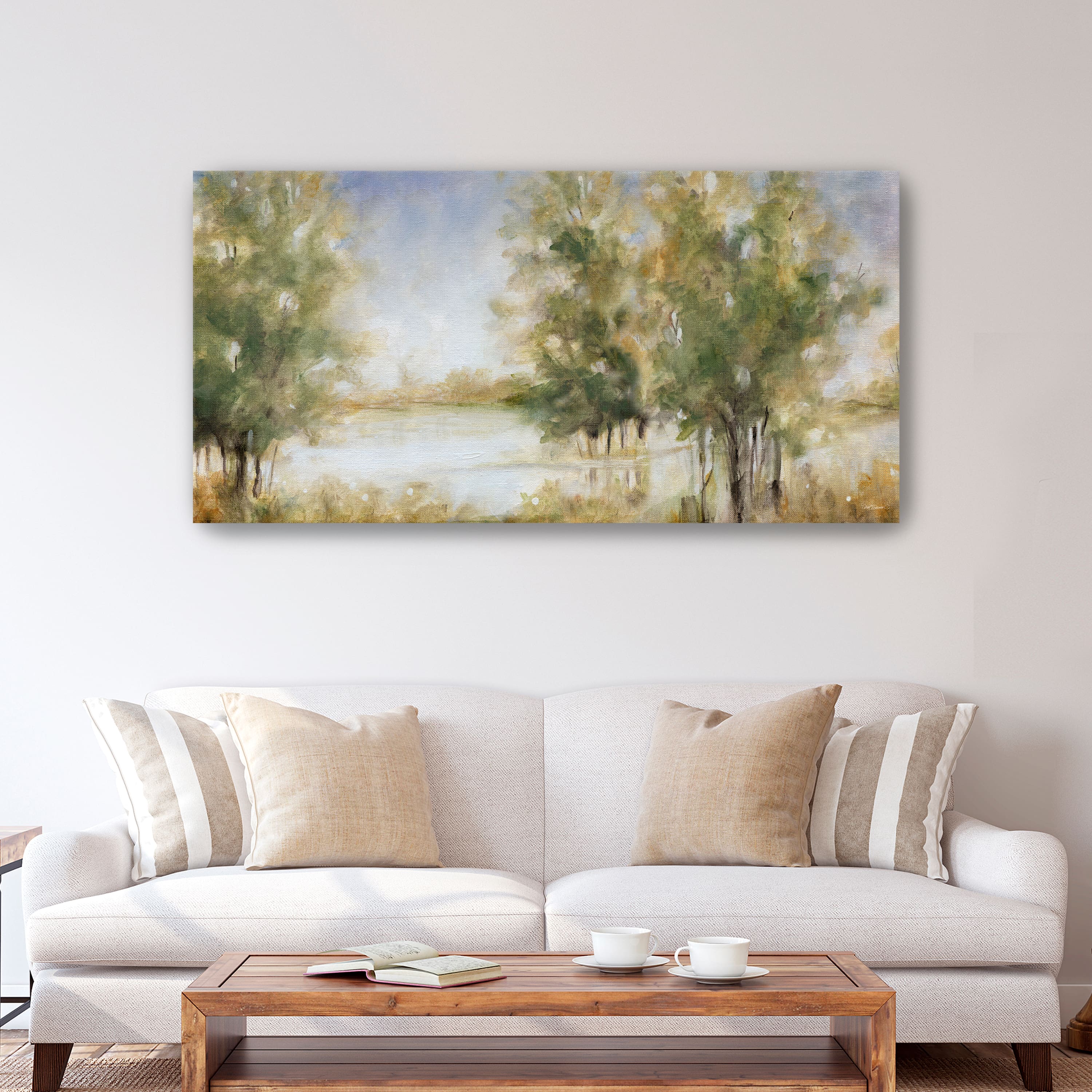 Waterway Grove Canvas Giclee