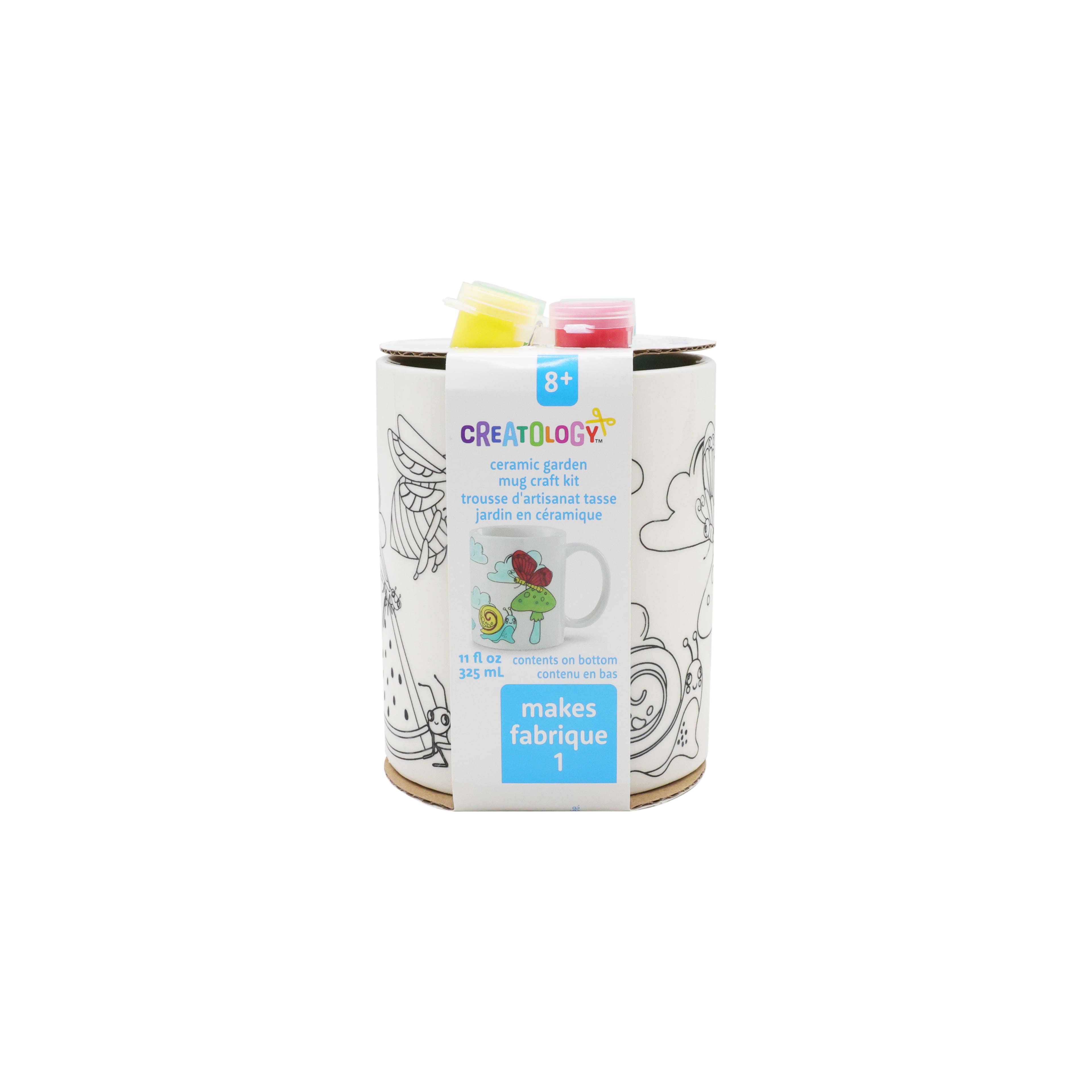 Garden Bugs Ceramic Mug Painting Kit by Creatology™