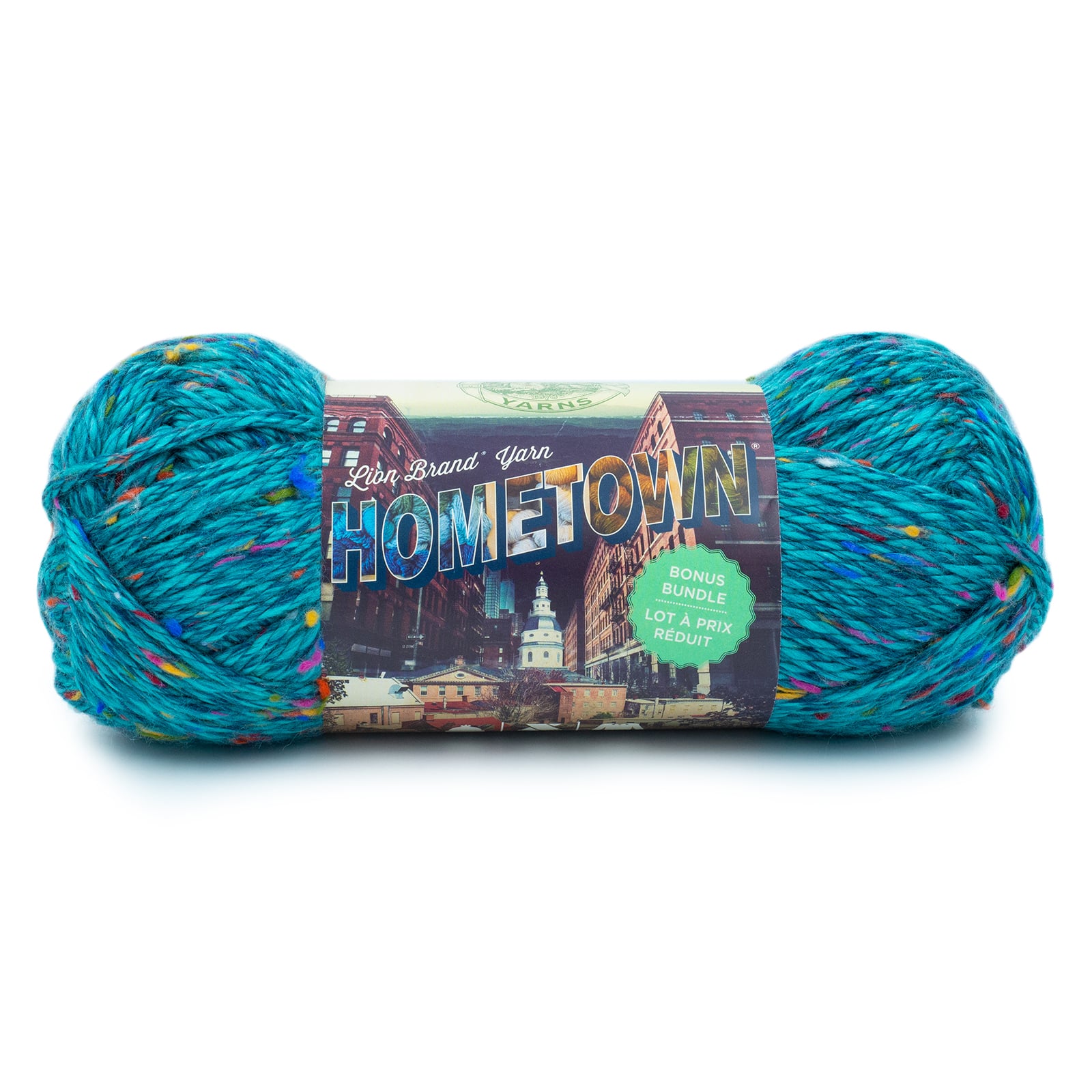 Lion Brand® Hometown® Bonus Bundle® Multicolor Tweed Yarn