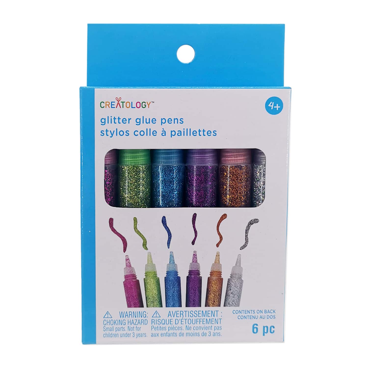 Stylos à paillettes couleurs vives de Creatology