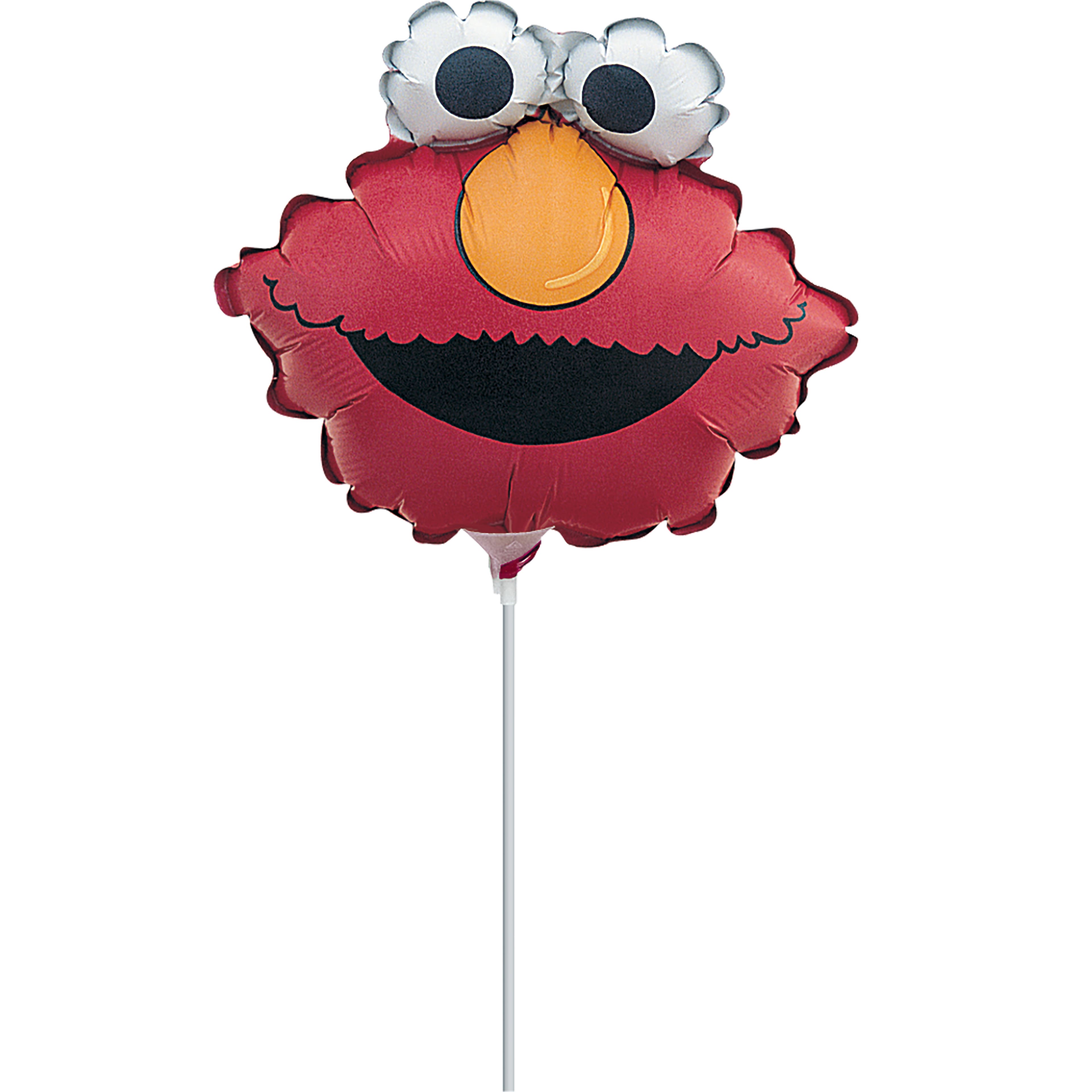 Sesame Street 14" Elmo™ Head Foil Stick Balloon