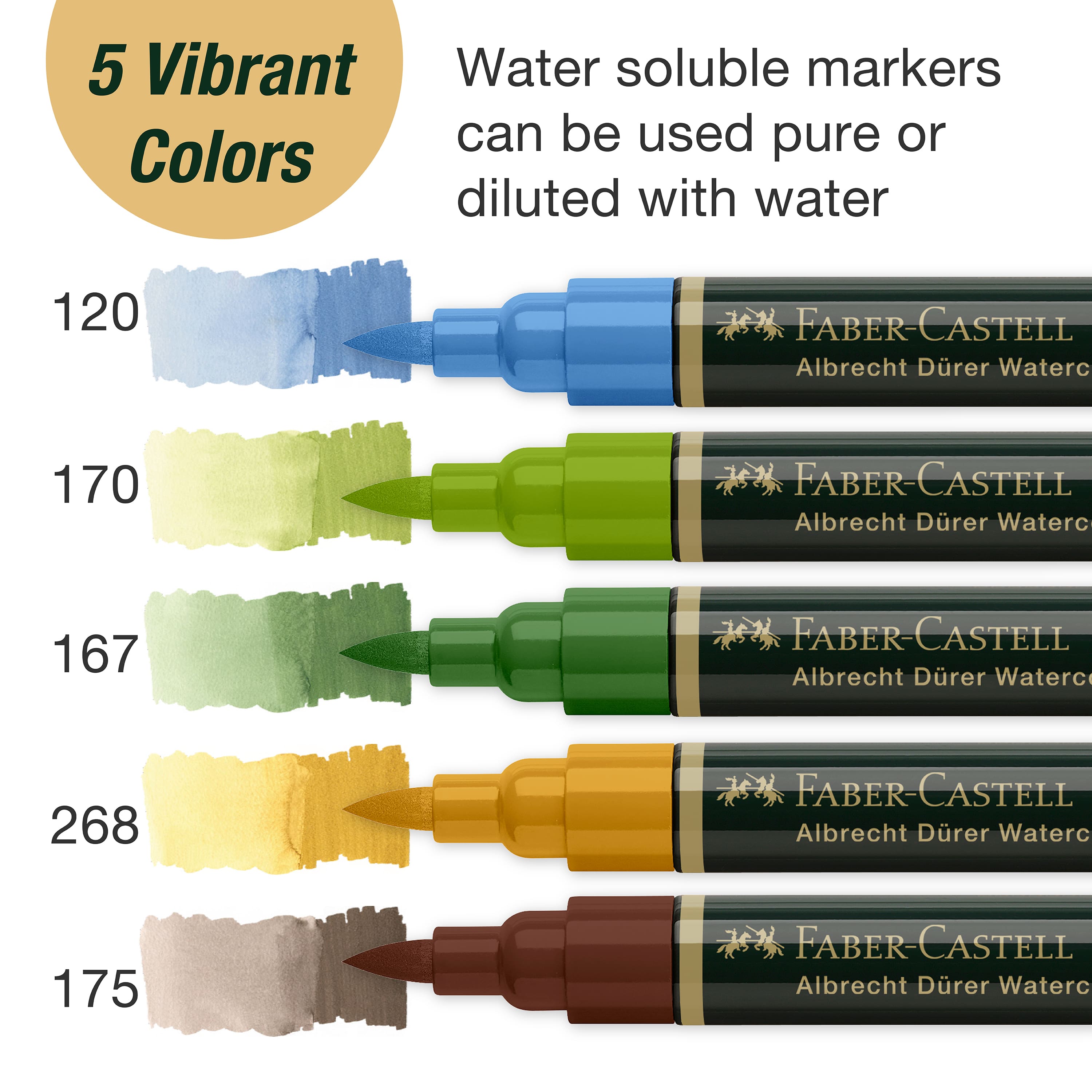 Faber-Castell® Arbrecht Dürer Plein Air Watercolour Markers