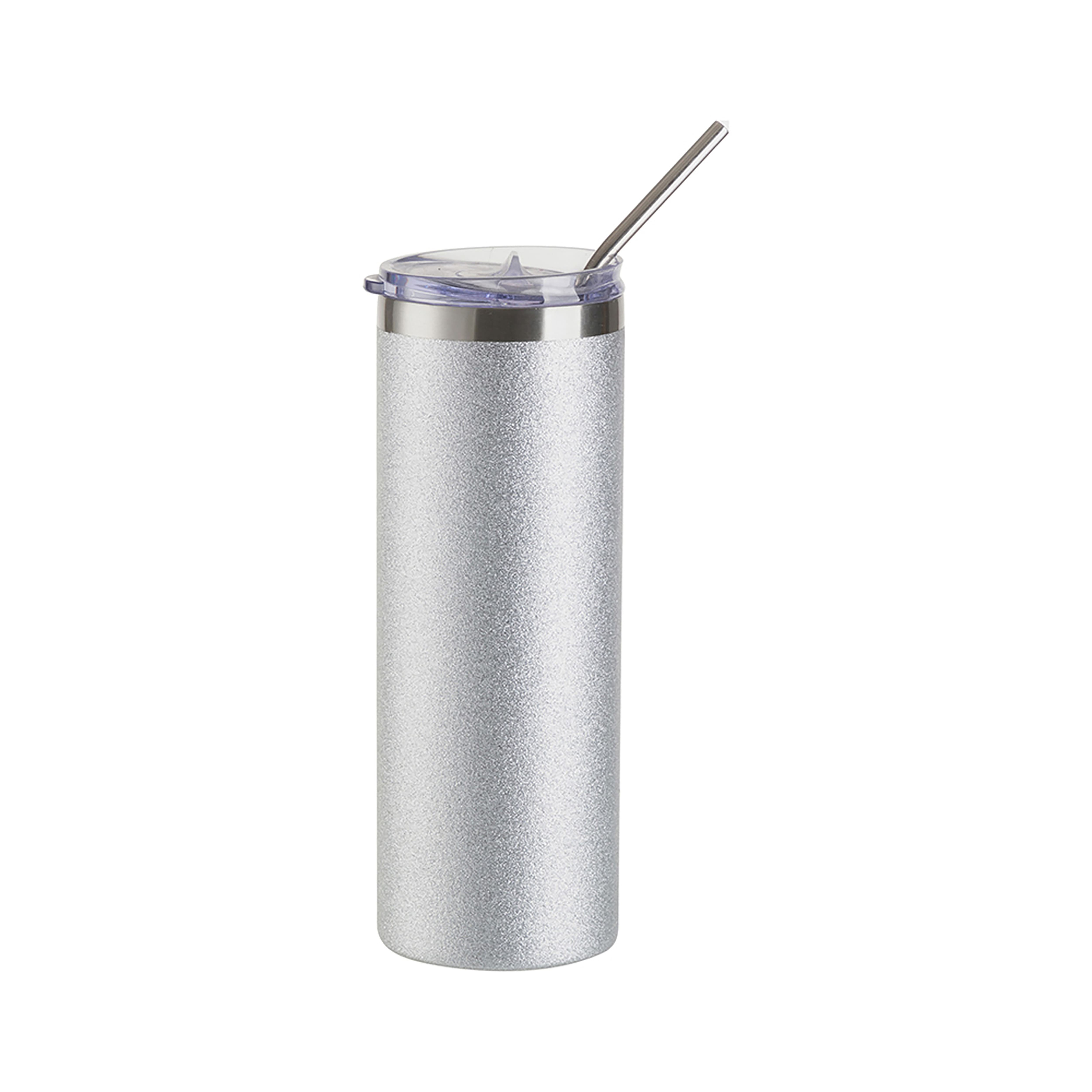 Craft Express 4ct. 20oz. Sublimation Glitter Skinny Tumblers