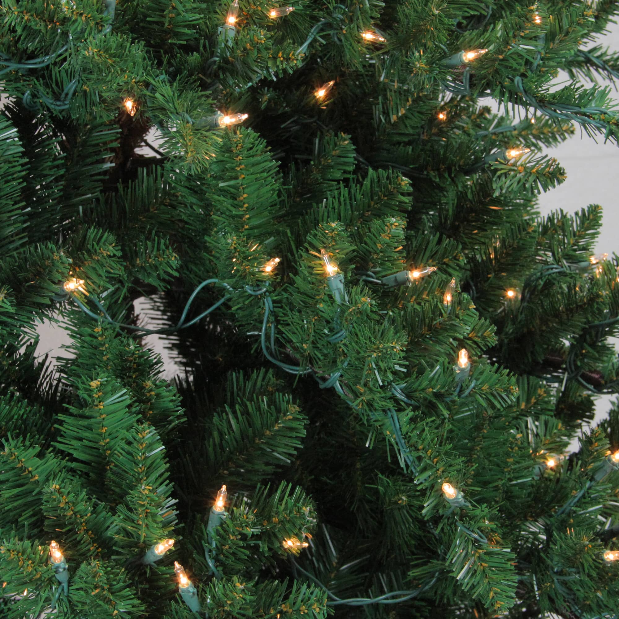 7.5ft. Pre-Lit Eden Spruce Artificial Christmas Tree, Clear Lights
