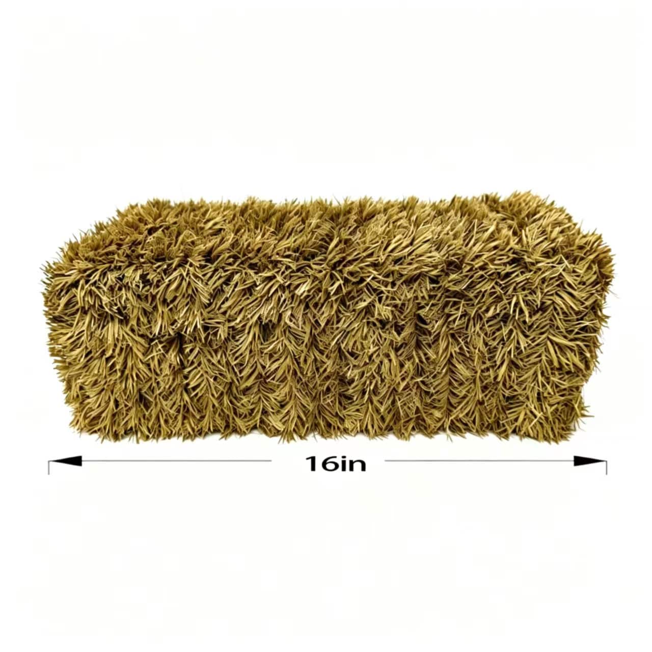 UV Resistant Faux Straw Bale by Ashland
