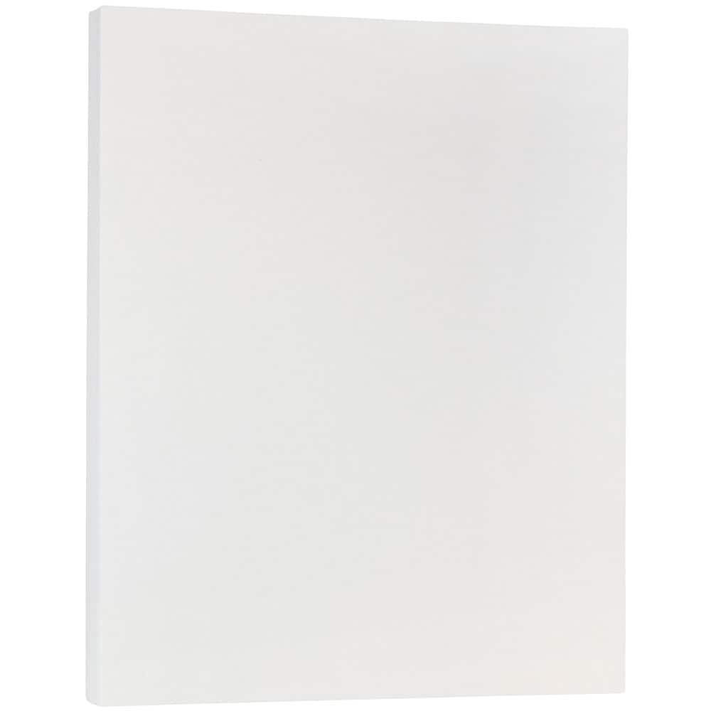 JAM Paper Clear Translucent 8.5" x 11" 28lb. Vellum, 100 Sheets