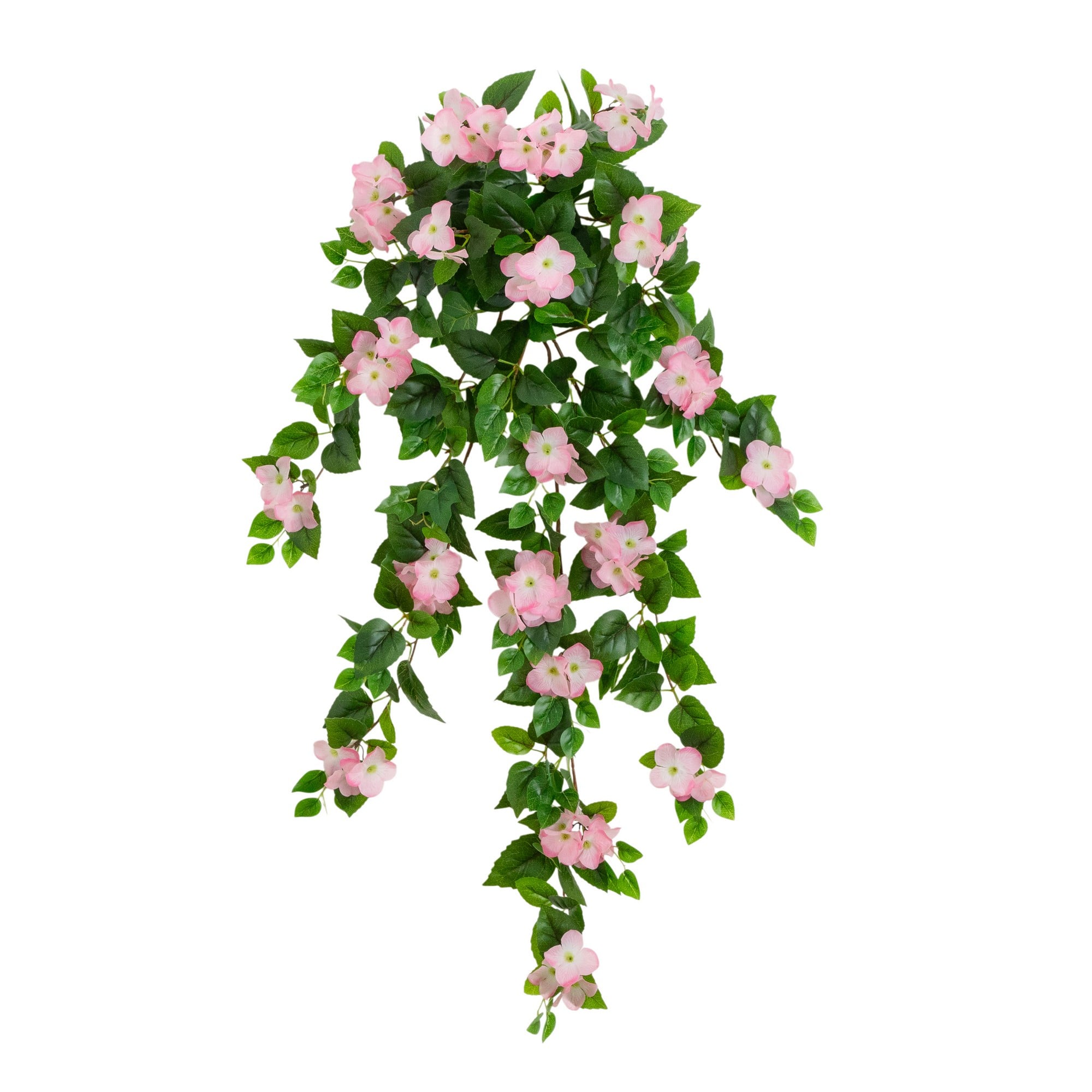 41" UV Resistant Artificial Hydrangea Hanging Plants, 2ct.