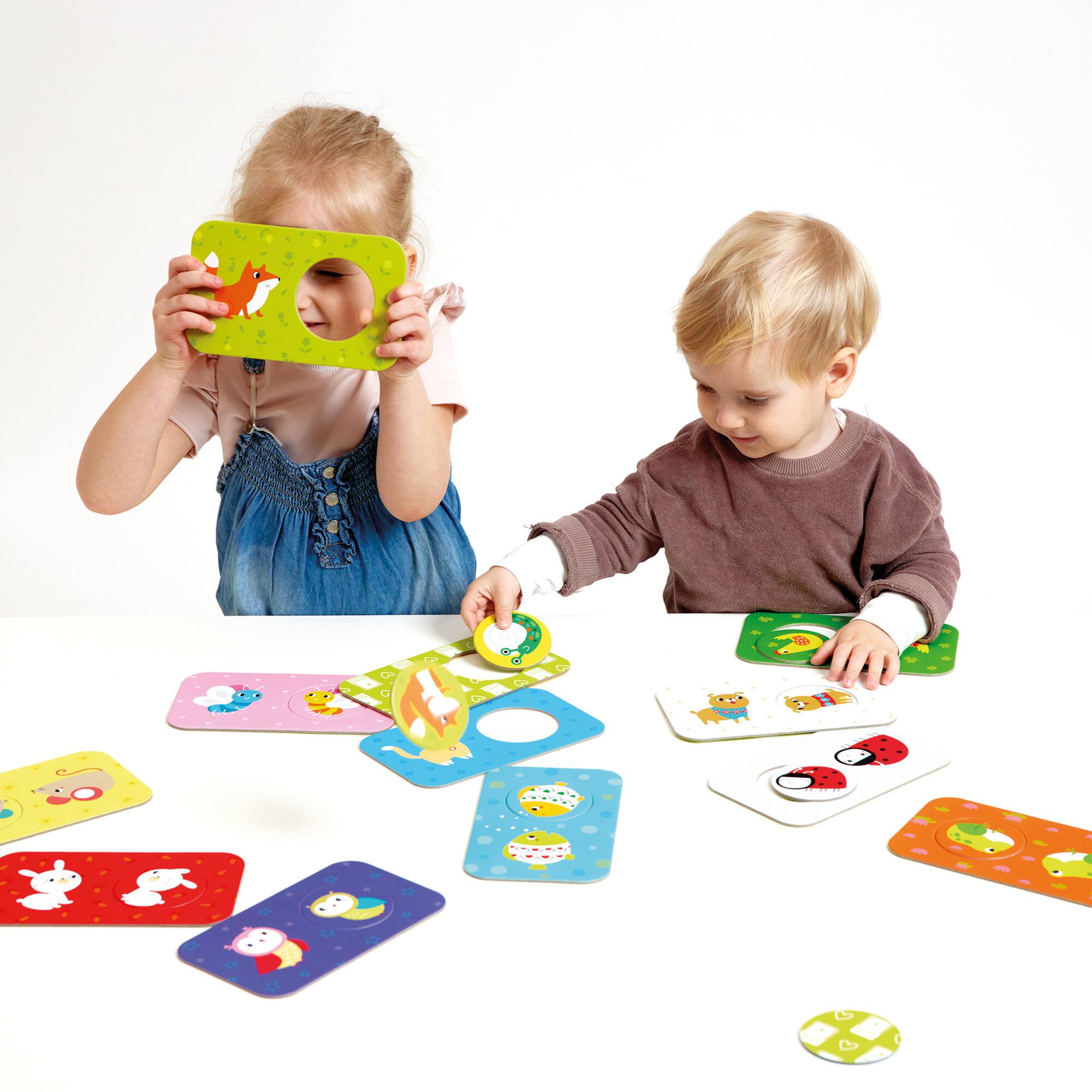 Banana Panda Match the Buddies Puzzles Set