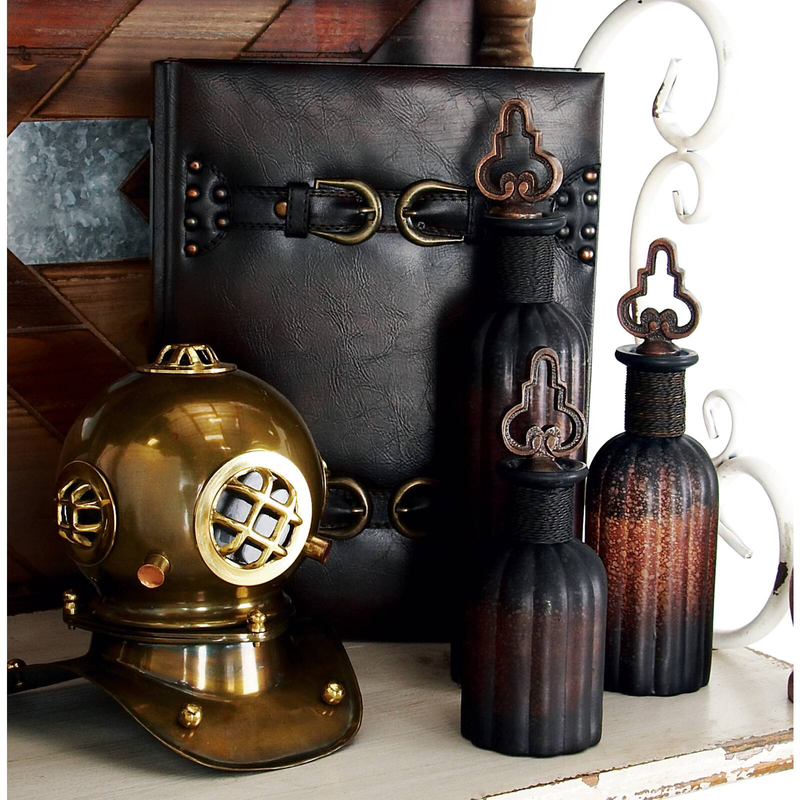 Dark Brown Traditional Wood Box Set