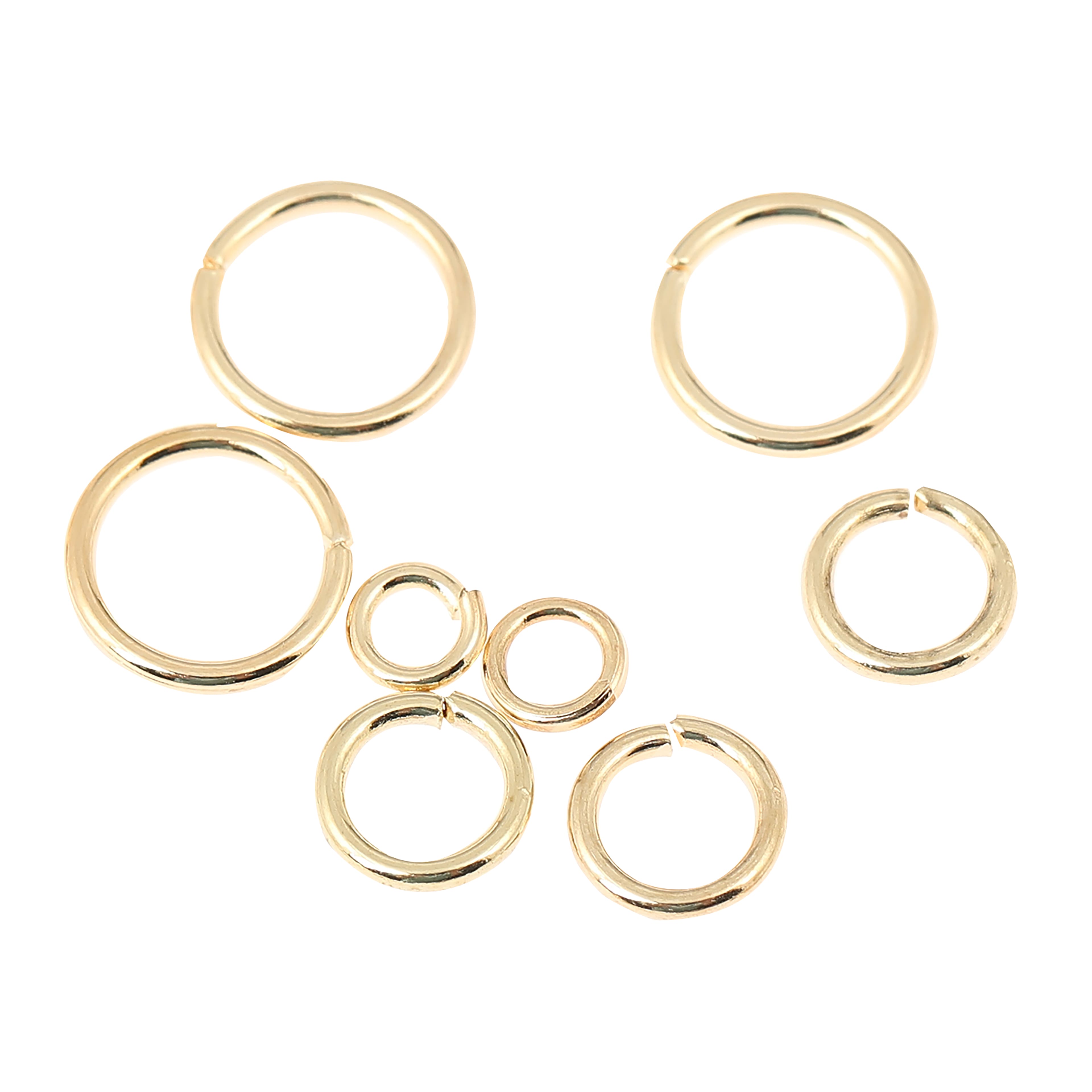 12 Packs: 432 ct. (5,184 total) Assorted Jump Rings by Bead Landing™