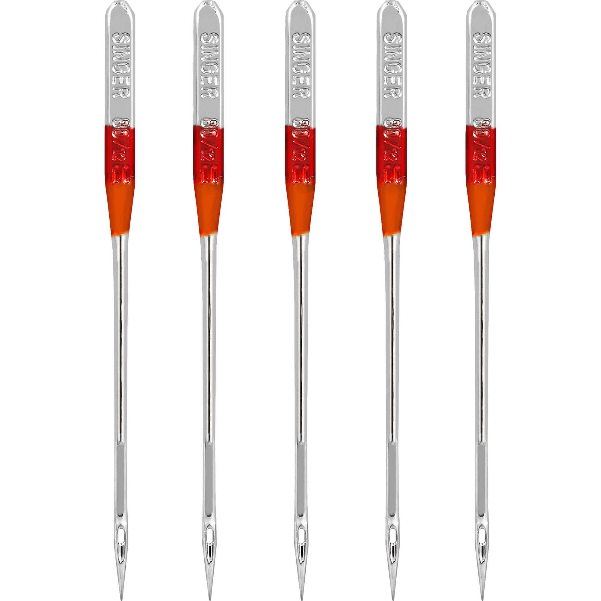 SINGER® Size 80/12 Universal Regular Point Sewing Machine Needles, 5ct.