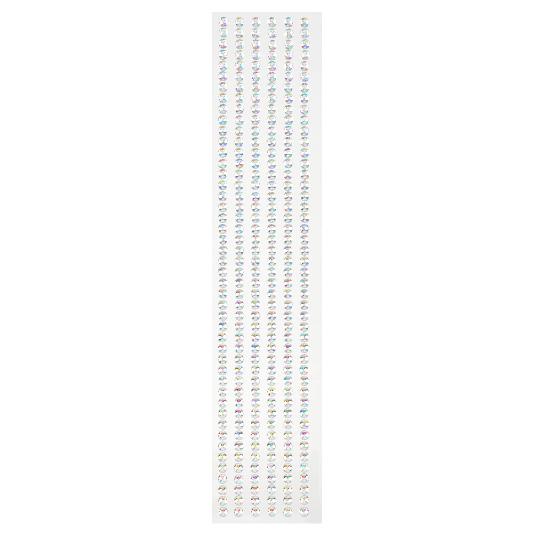 12 Packs: 6 ct. (72 total) Iridescent Clear Rhinestone Borders by Recollections™