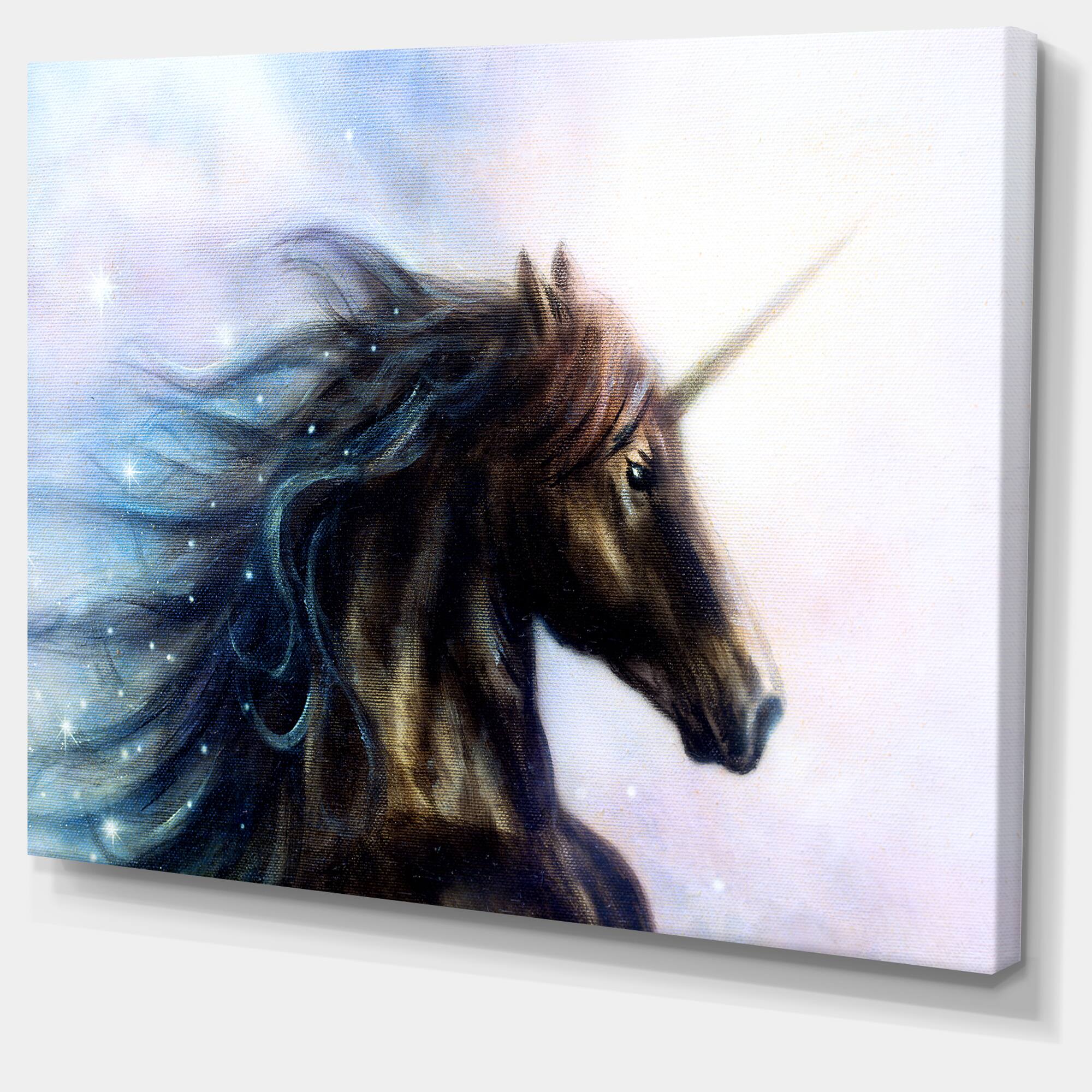 Designart - Black Unicorn